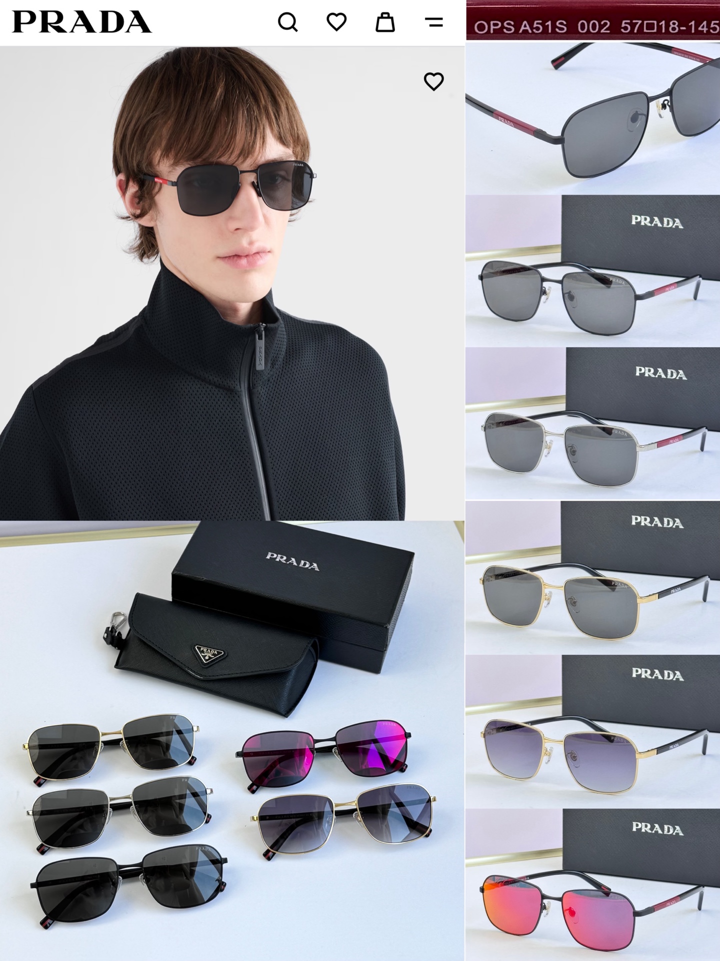 Sunglasses with the Box, A51S, SP49 1622 1623 1624 1625 1626 - qinlai888