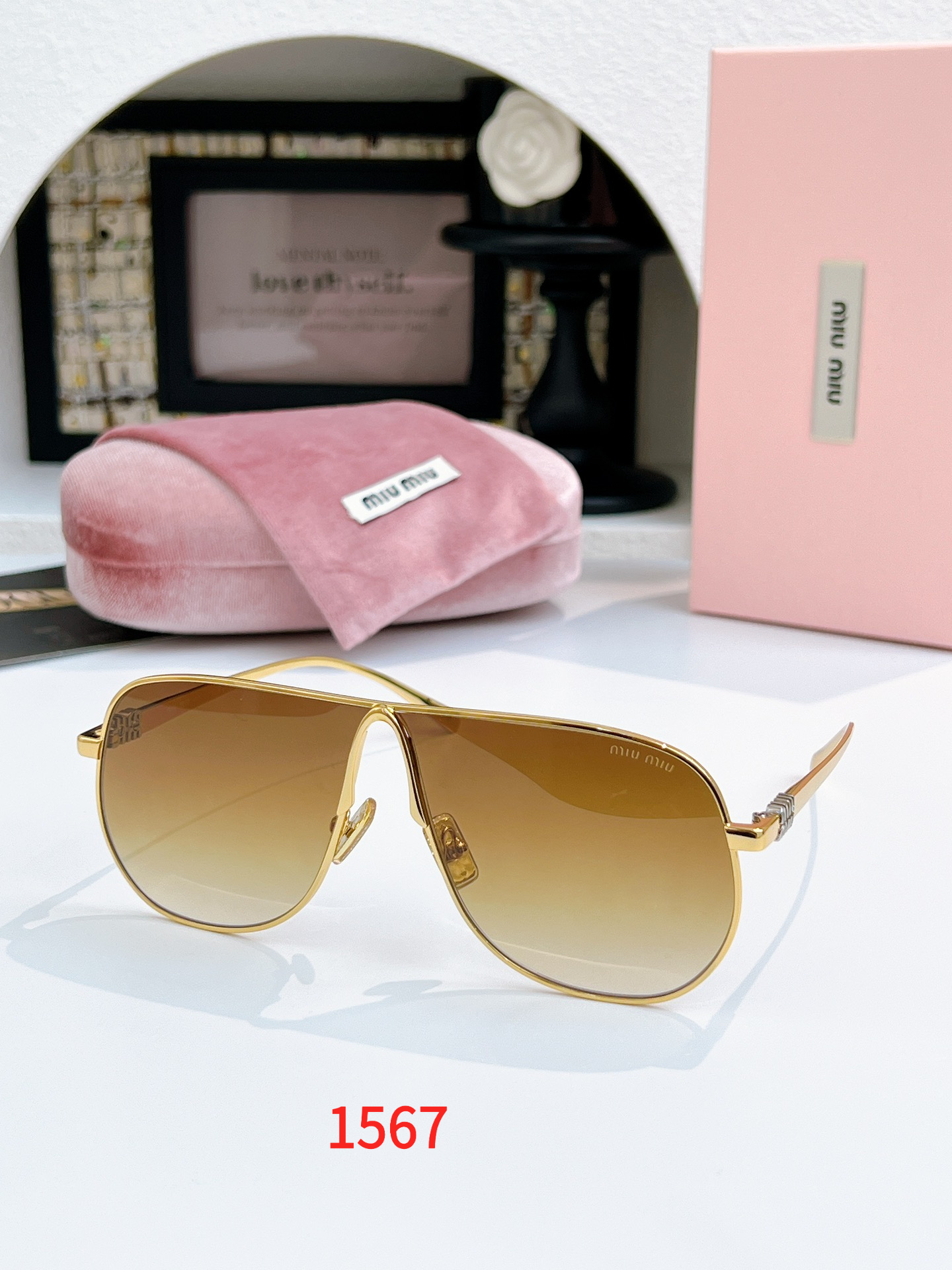 Sunglasses with the Box, UA56, SM56 1562 1563 1564 1565 1566 1567 - qinlai888
