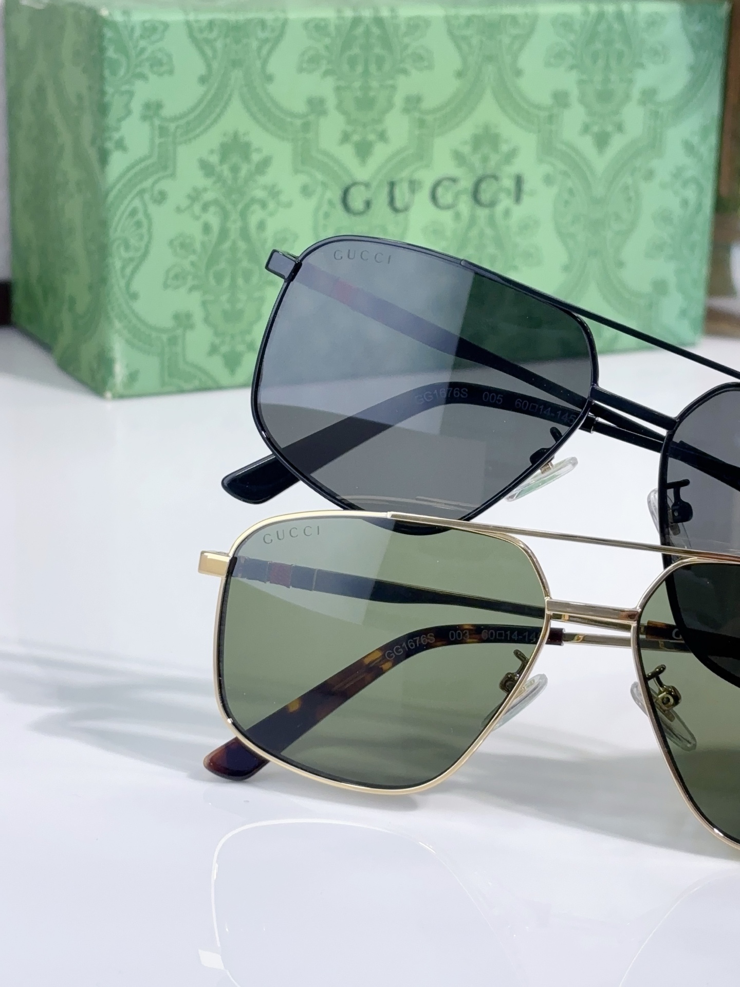 Sunglasses with the Box, GG1676S, SG45 1693 1694 1695 1696 1697 1698 - qinlai888