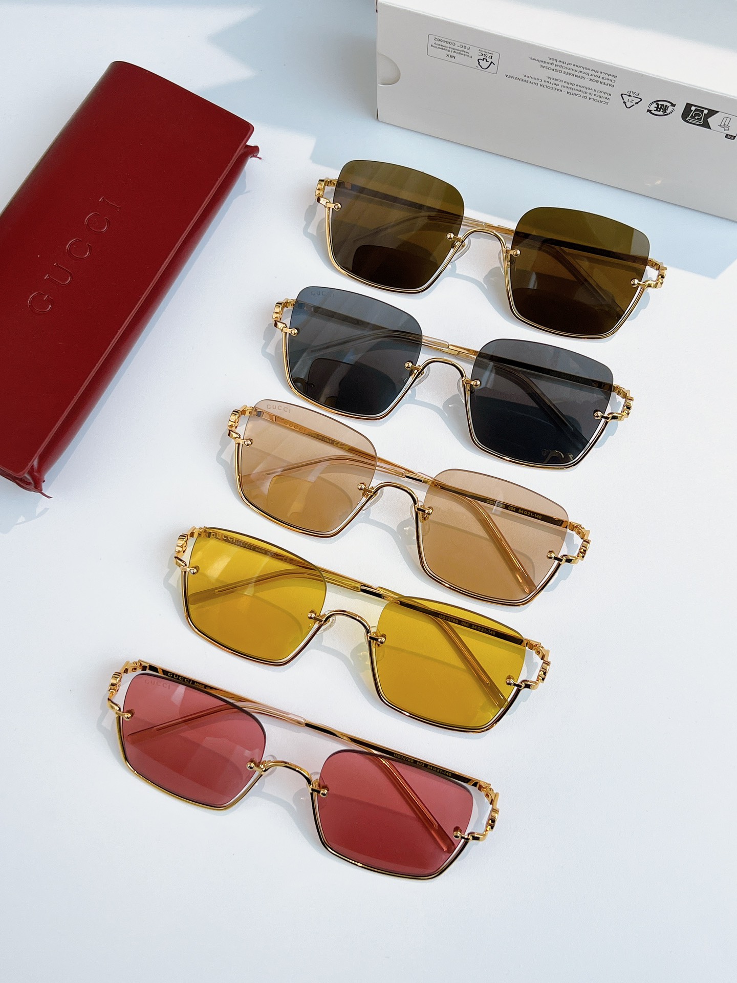 Sunglasses with the Box, GG1279S, SG48 1736 1737 1738 1739 1740 - qinlai888