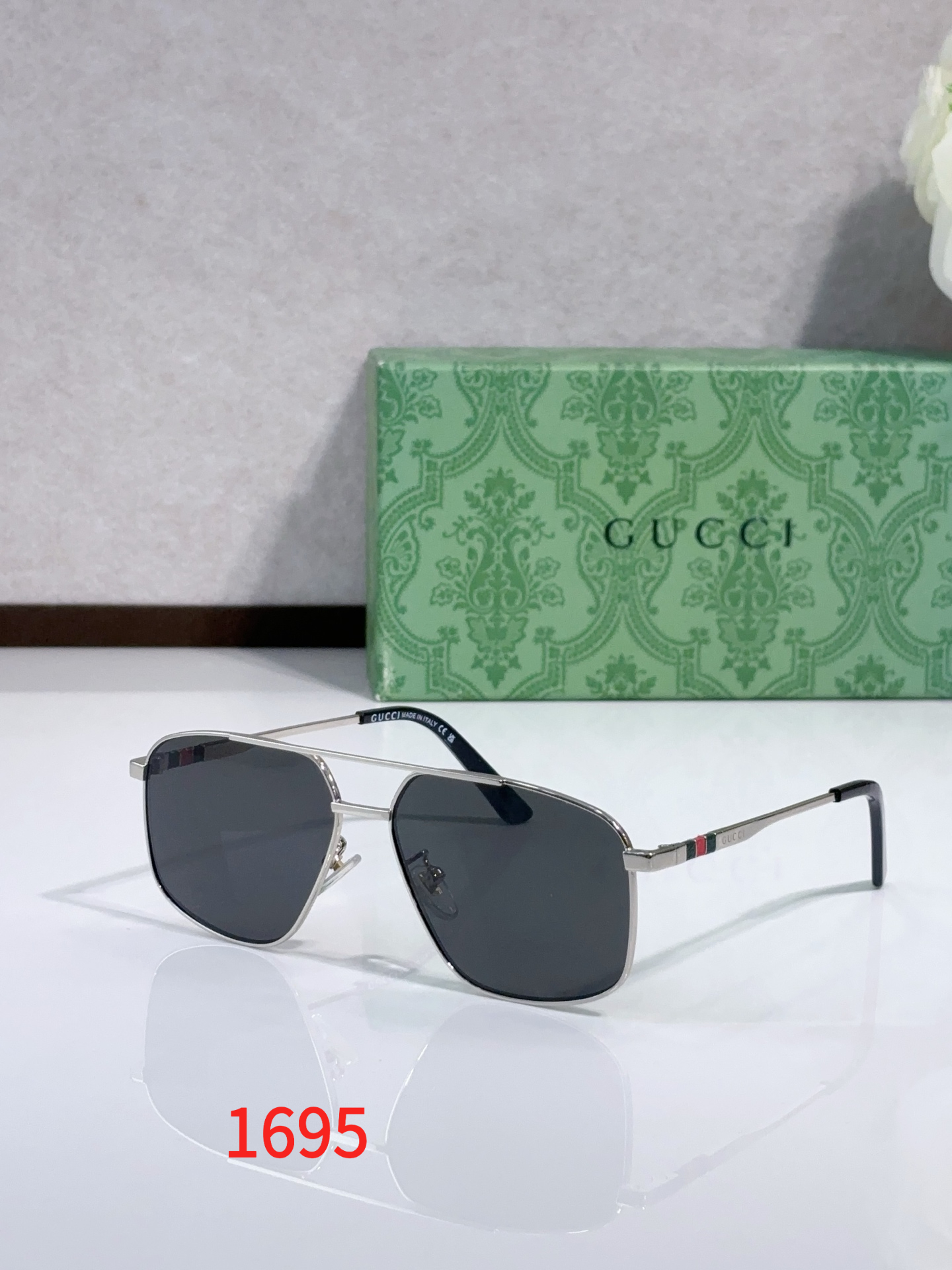 Sunglasses with the Box, GG1676S, SG45 1693 1694 1695 1696 1697 1698 - qinlai888