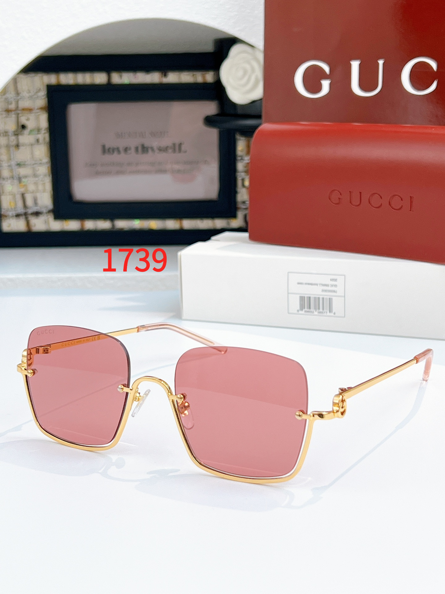 Sunglasses with the Box, GG1279S, SG48 1736 1737 1738 1739 1740 - qinlai888