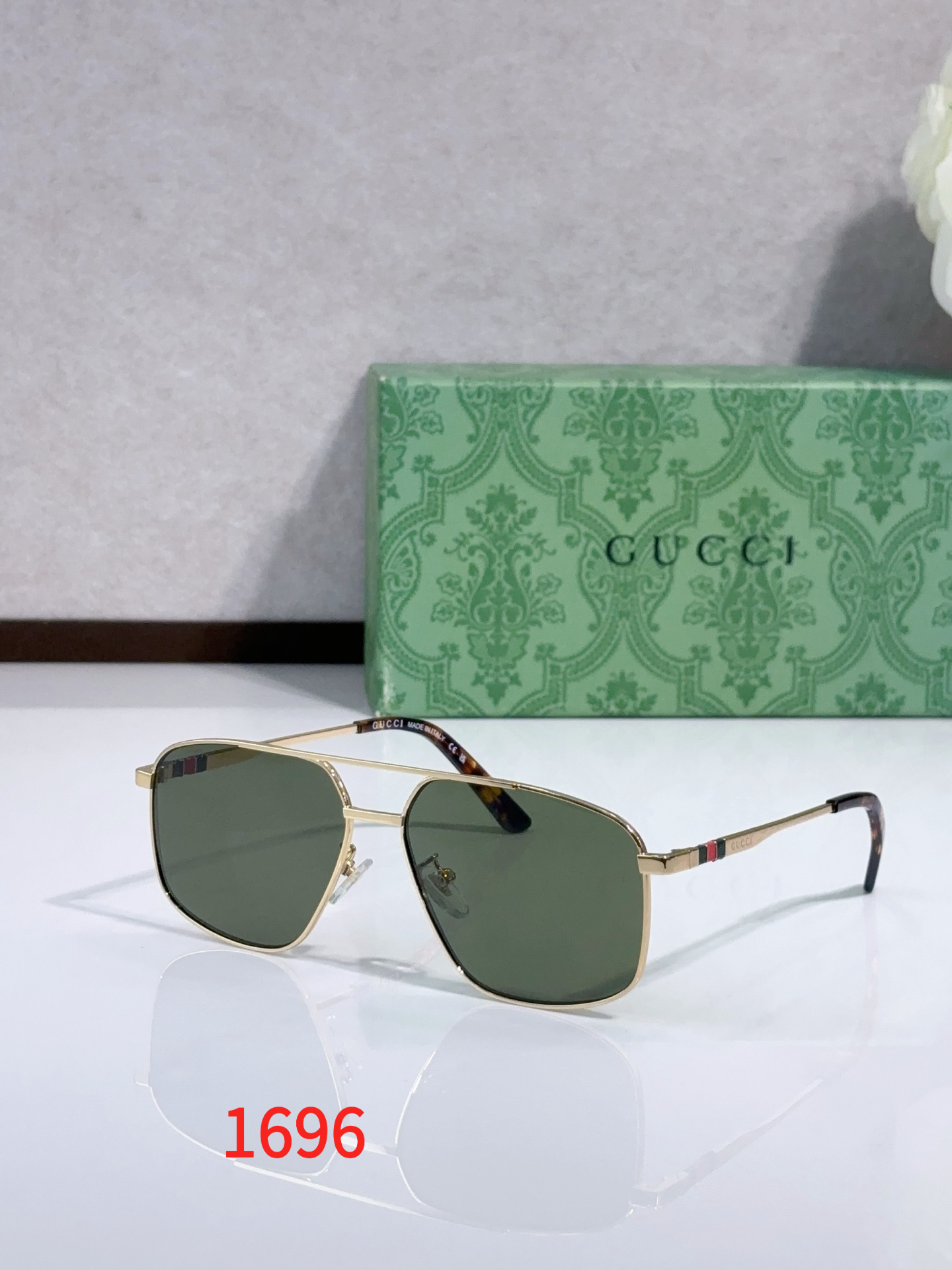 Sunglasses with the Box, GG1676S, SG45 1693 1694 1695 1696 1697 1698 - qinlai888