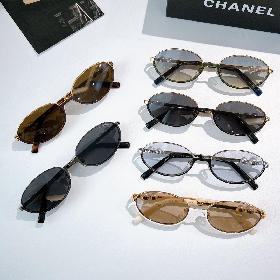 Sunglasses with the Box, A1684L, SC59 1705 1706 1707 1708 1709 1710 - qinlai888