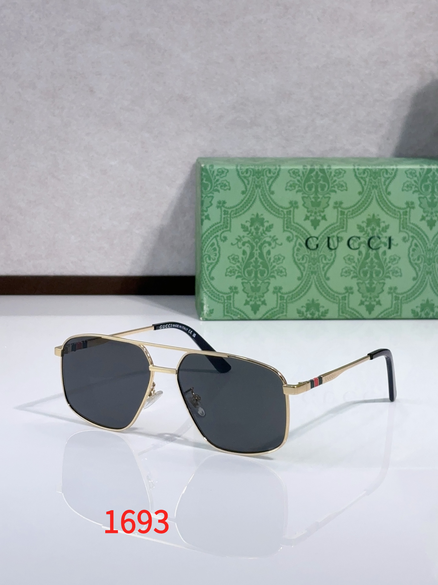 Sunglasses with the Box, GG1676S, SG45 1693 1694 1695 1696 1697 1698 - qinlai888