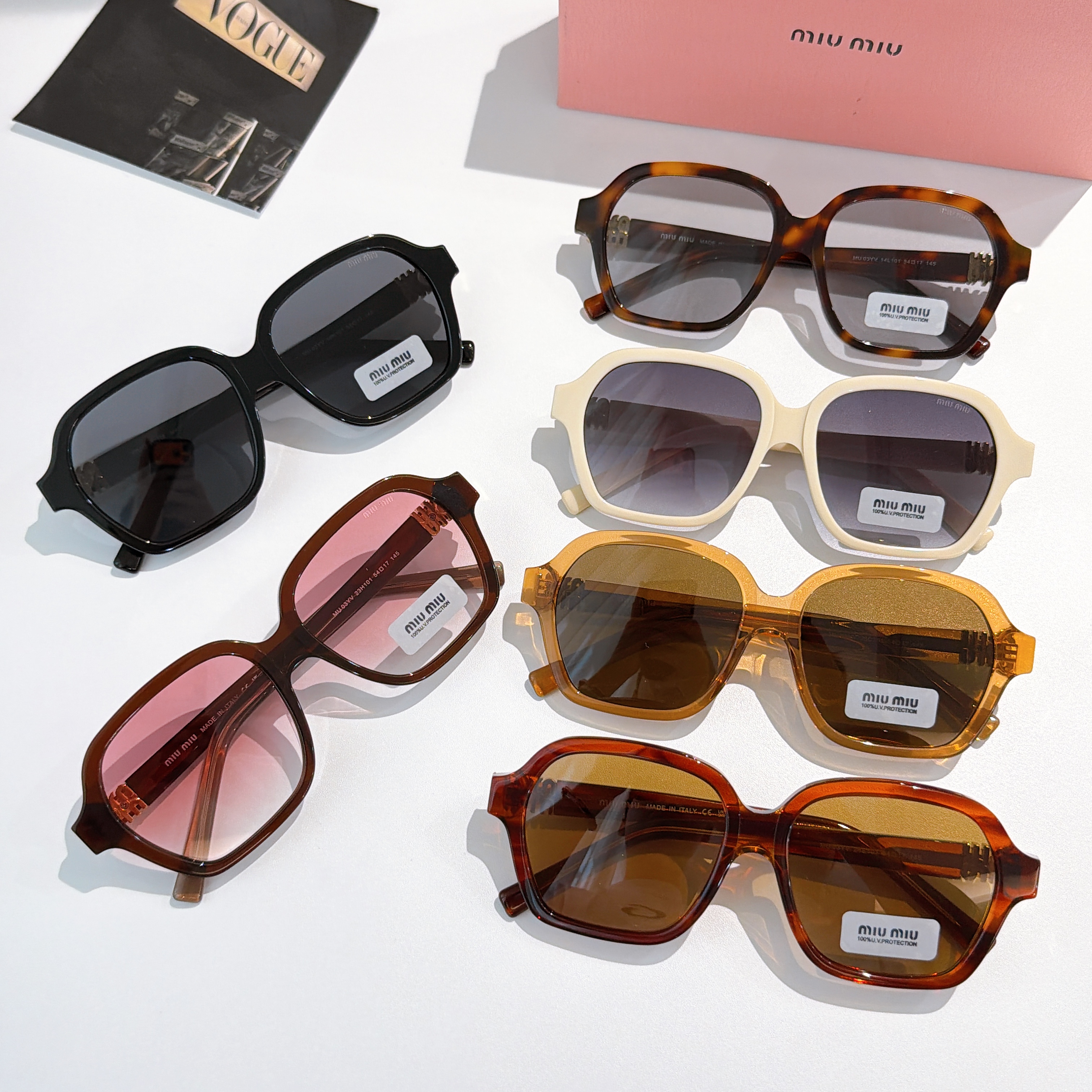 Sunglasses with the Box, MU03YV, SM54 1783 1784 1785 1786 1787 1788 - qinlai888