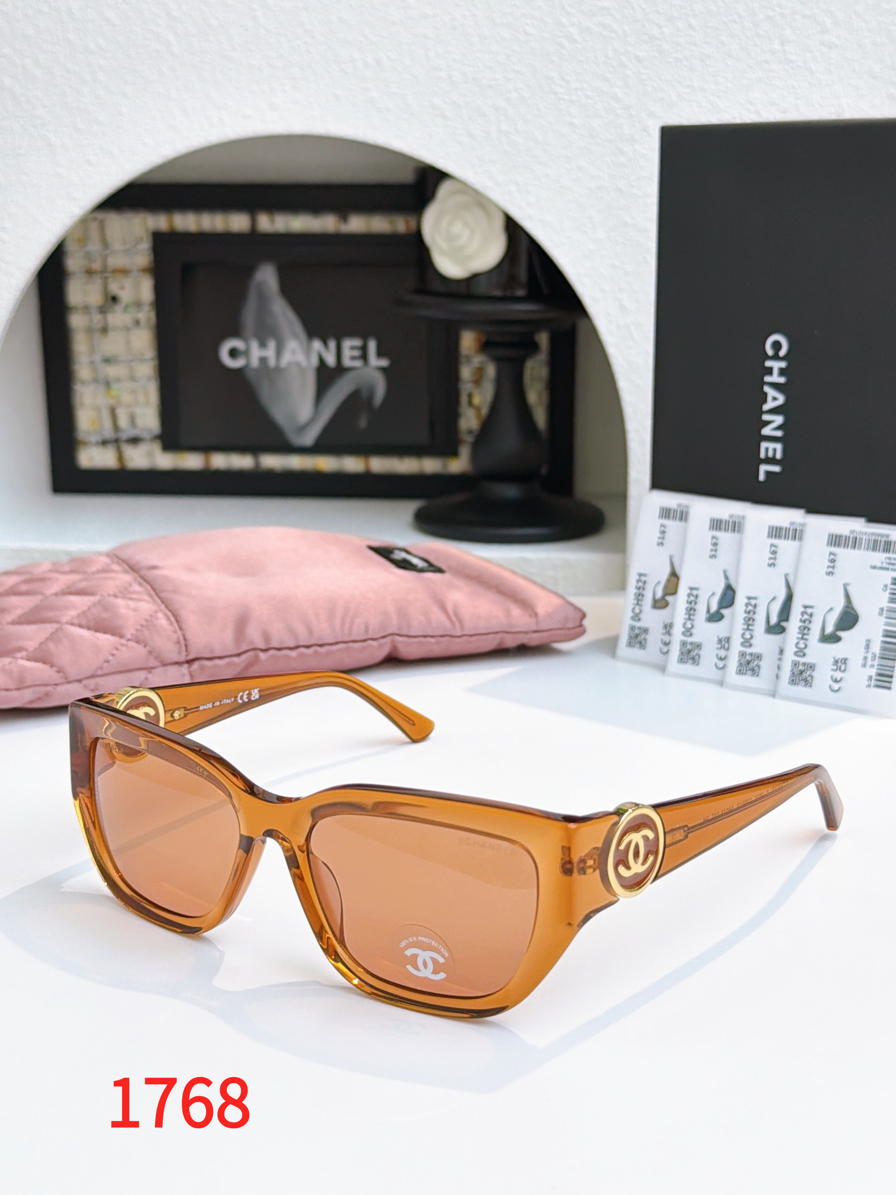 Sunglasses with the Box, 9521, SC55 1764 1765 1766 1767 1768 1769 - qinlai888