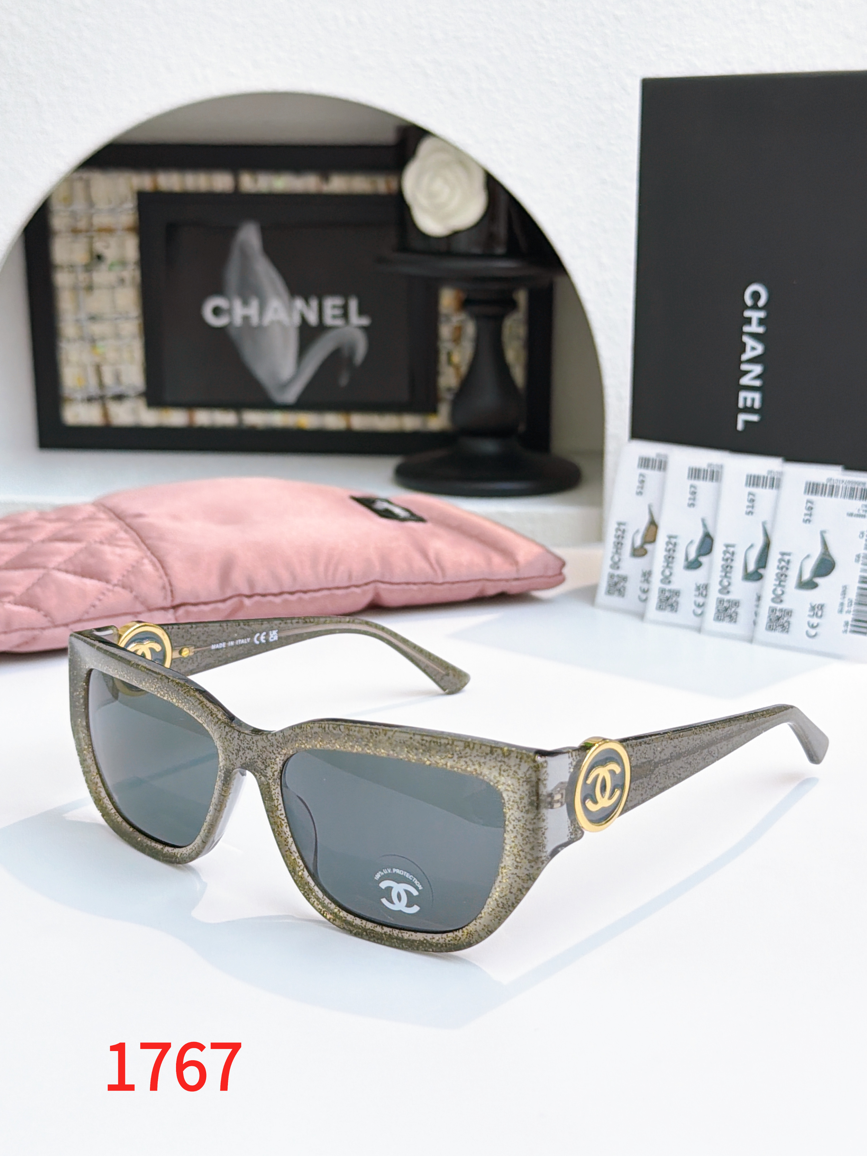Sunglasses with the Box, 9521, SC55 1764 1765 1766 1767 1768 1769 - qinlai888