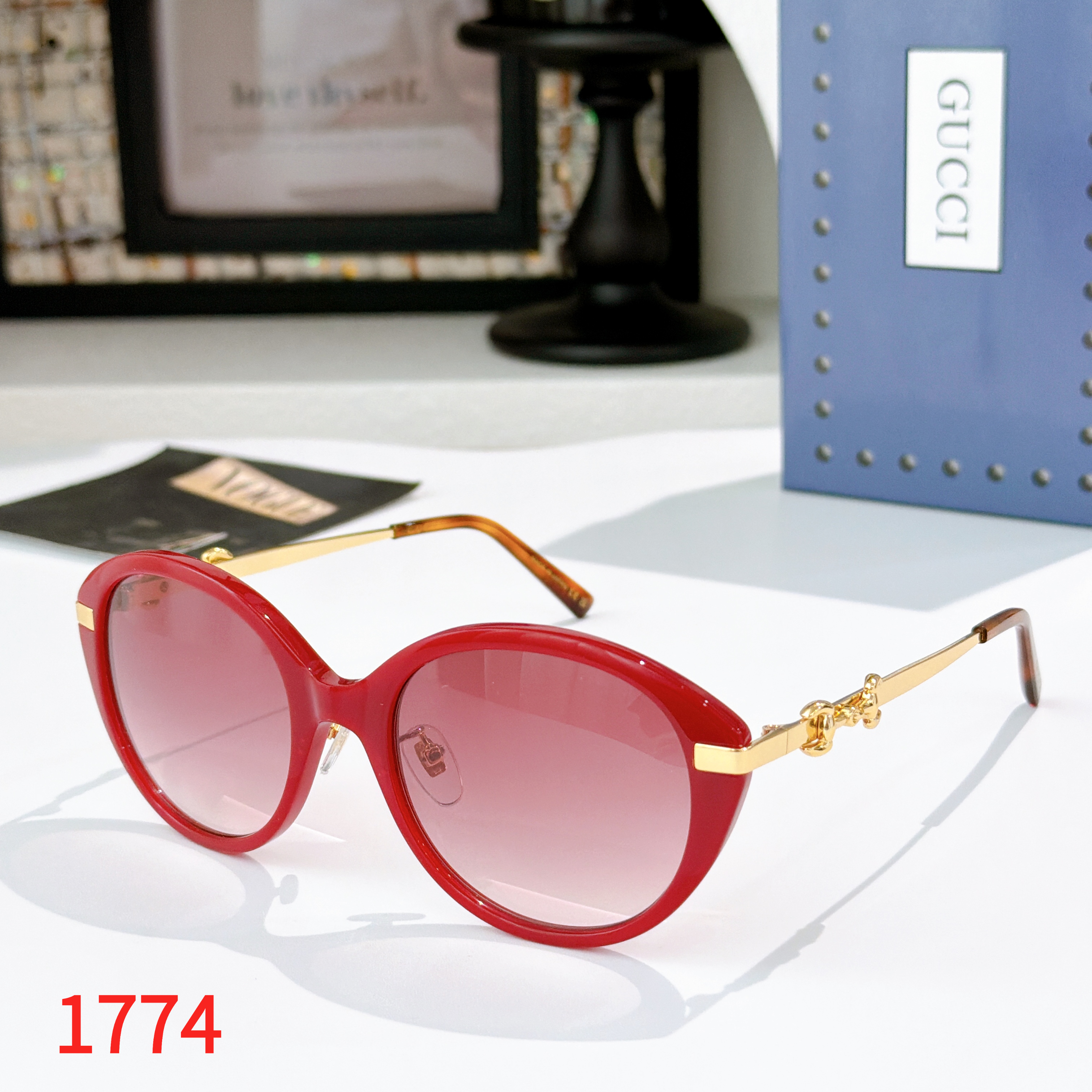 Sunglasses with the Box, GG2056SA, SG45 1772 1773 1774 1775 1776 - qinlai888