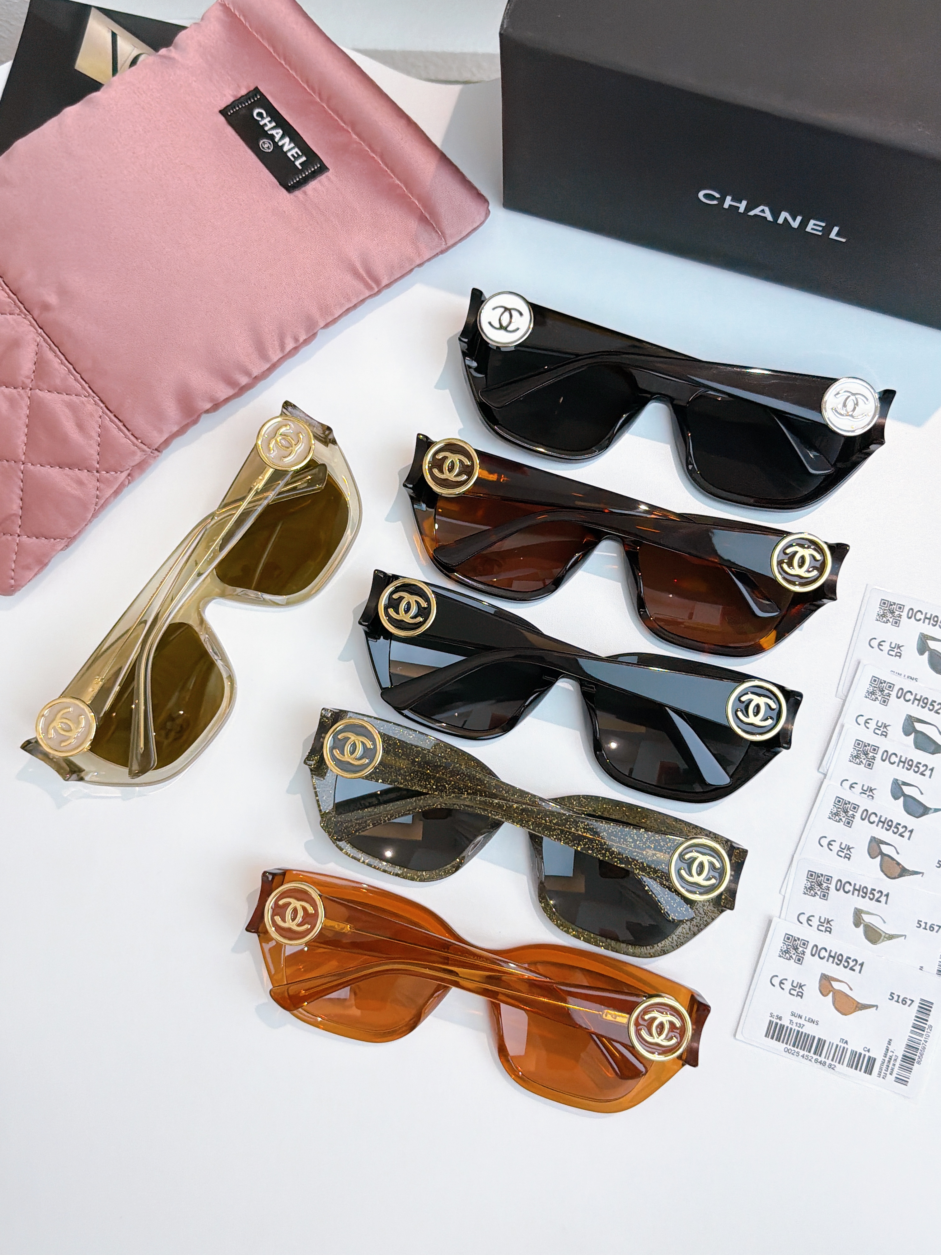 Sunglasses with the Box, 9521, SC55 1764 1765 1766 1767 1768 1769 - qinlai888