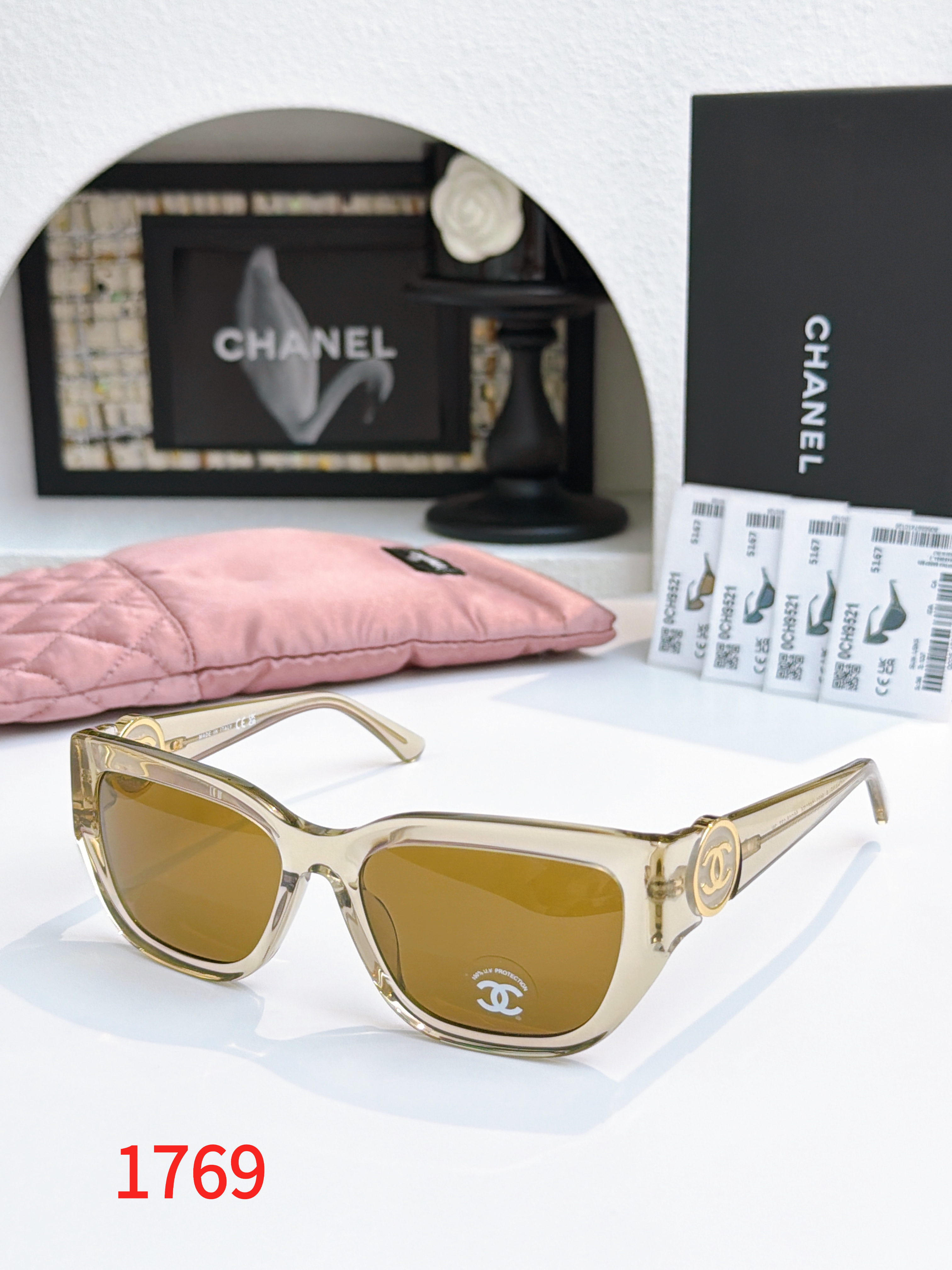 Sunglasses with the Box, 9521, SC55 1764 1765 1766 1767 1768 1769 - qinlai888