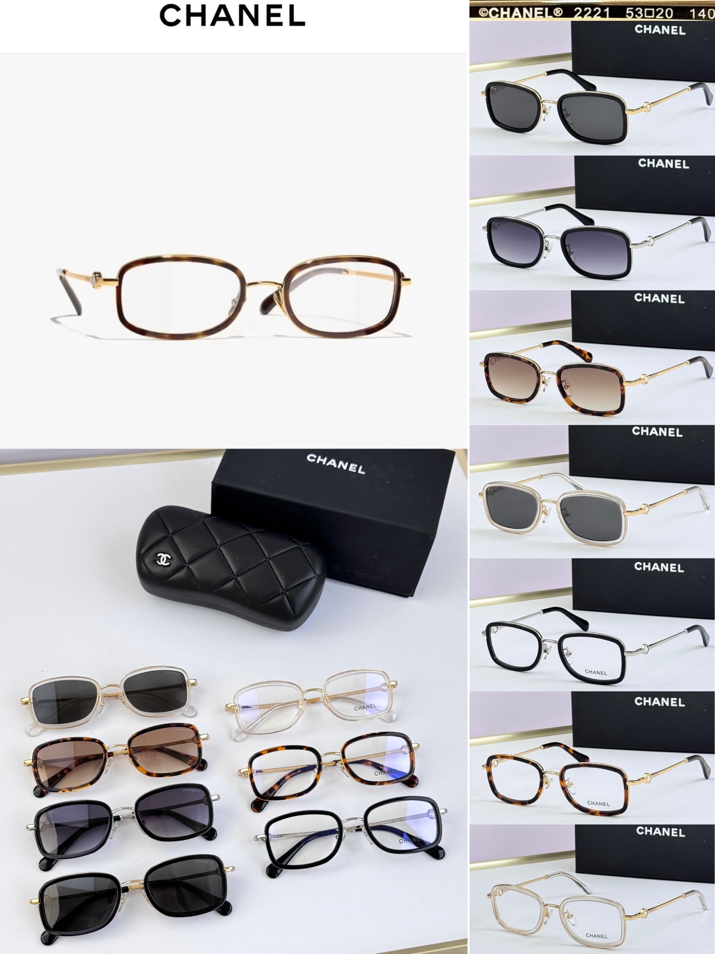 CHA*NEL Sunglasses - qinlai888