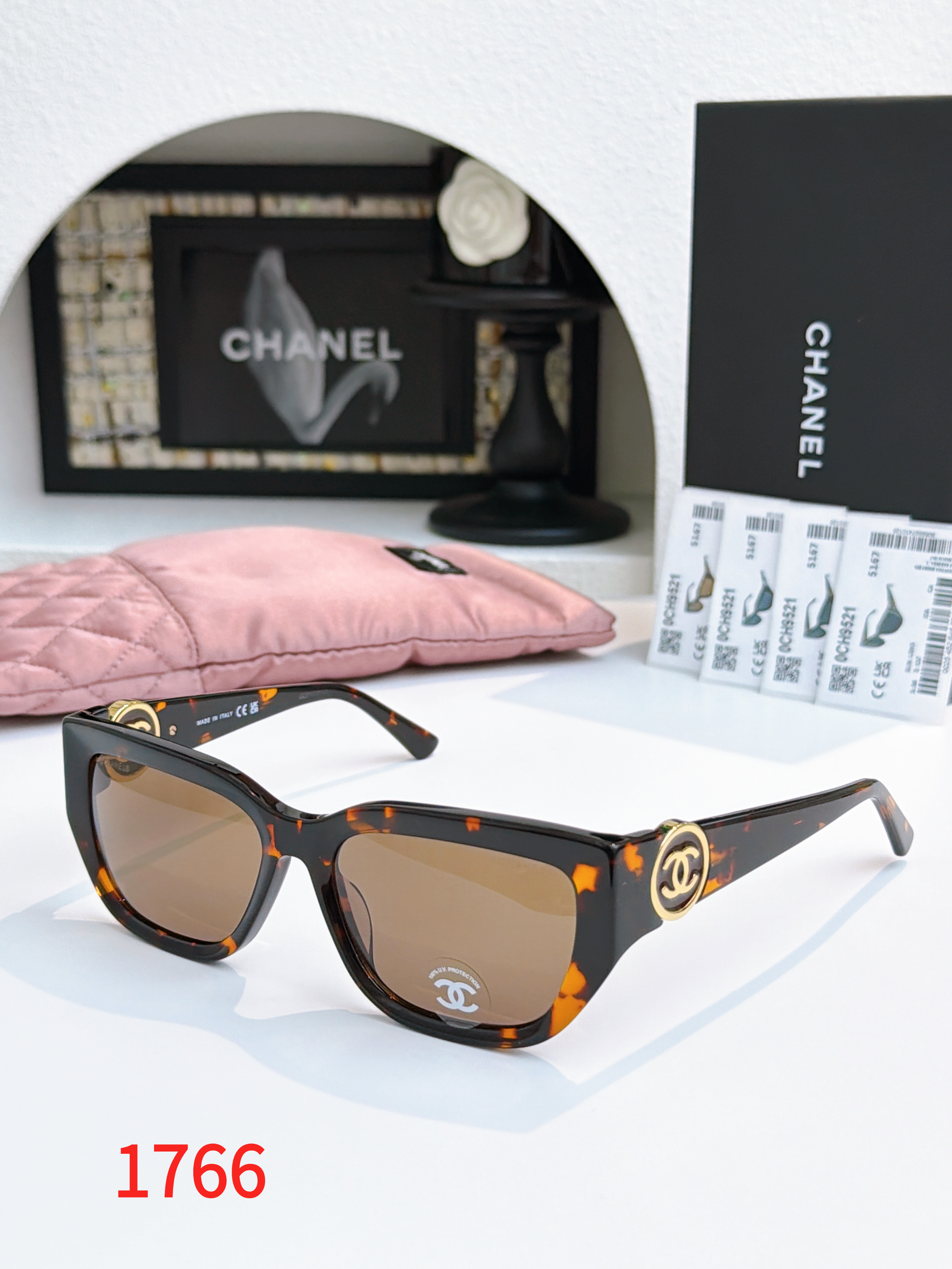 Sunglasses with the Box, 9521, SC55 1764 1765 1766 1767 1768 1769 - qinlai888