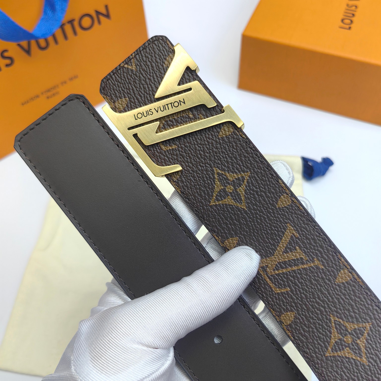 AAAA quality belt, 4.0cm wide, without box, LB71 268 269 270 271 272 273 - qinlai888