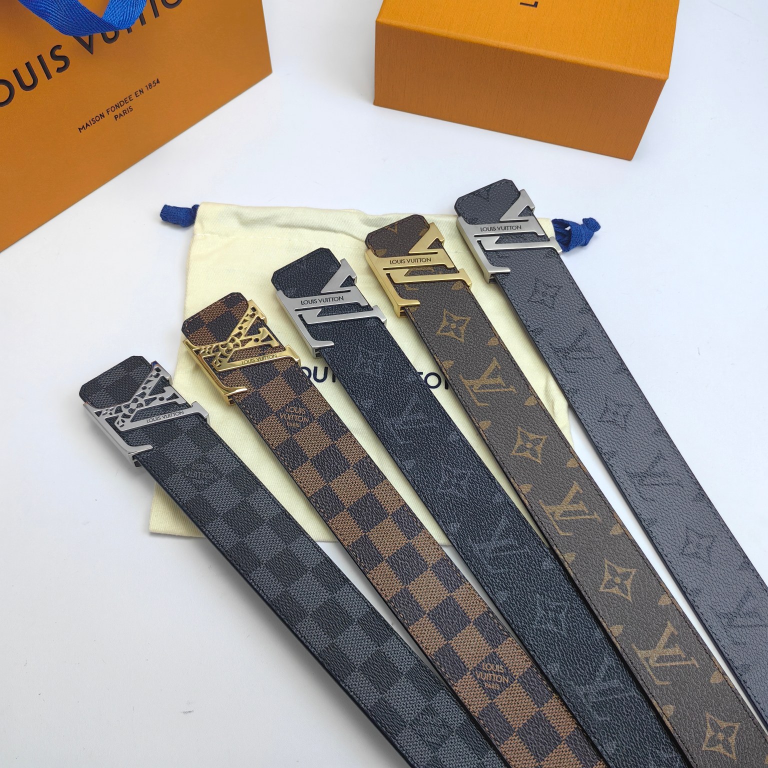 AAAA quality belt, 4.0cm wide, without box, LB71 268 269 270 271 272 273 - qinlai888