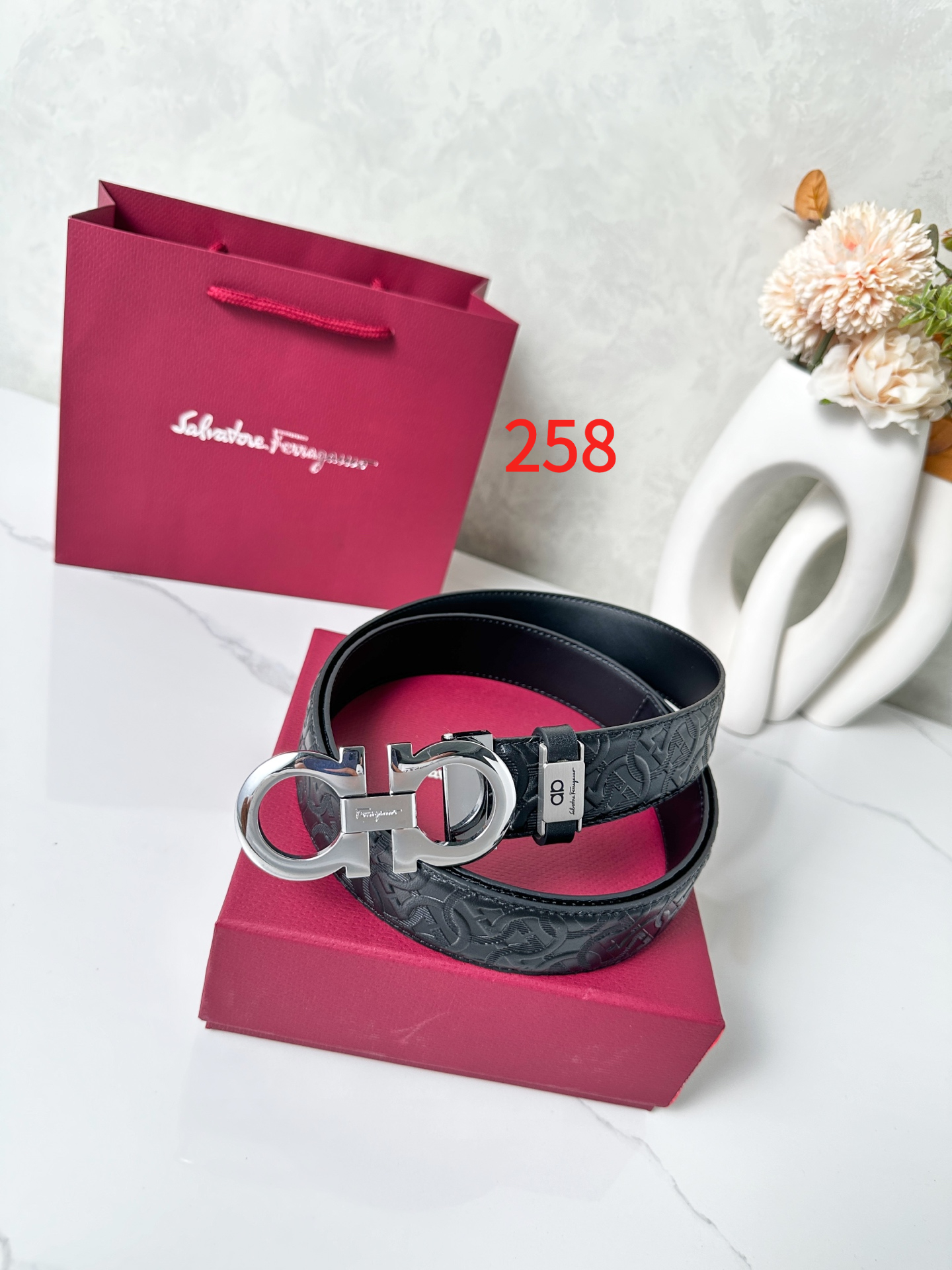 Other AAAA quality belt, 3.5cm wide, without box, FB71 258 259 - qinlai888