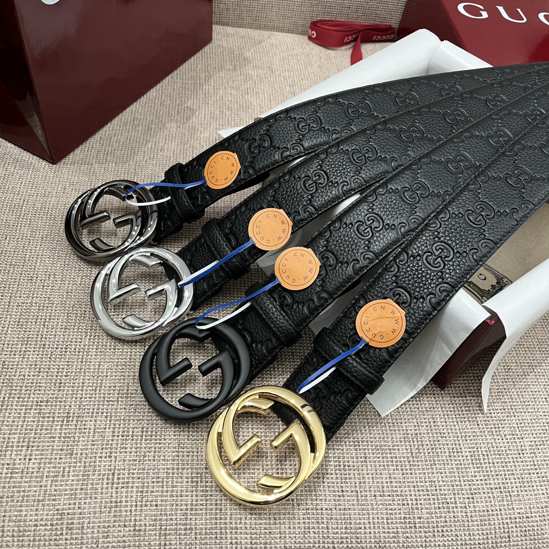 AAAA quality belt, 3.7cm wide, without box, GB71 264 265 266 - qinlai888