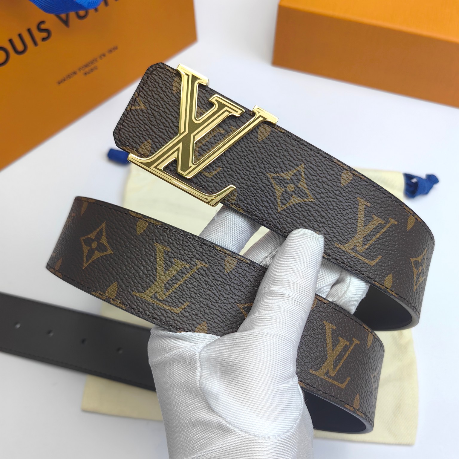 AAAA quality belt, 4.0cm wide, without box, LB71 268 269 270 271 272 273 - qinlai888