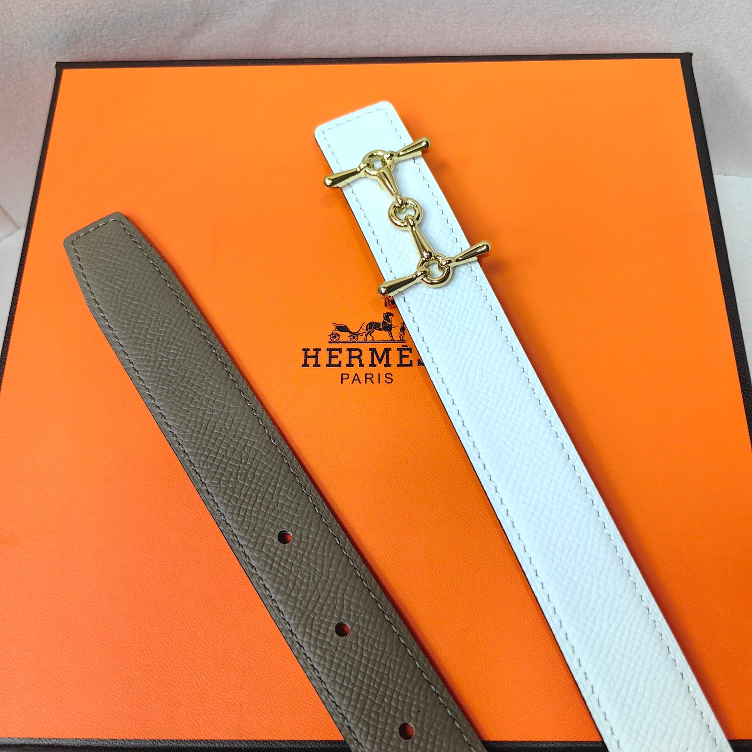 AAAA quality belt, 2.4cm wide, without box, HB71 277 278 - qinlai888