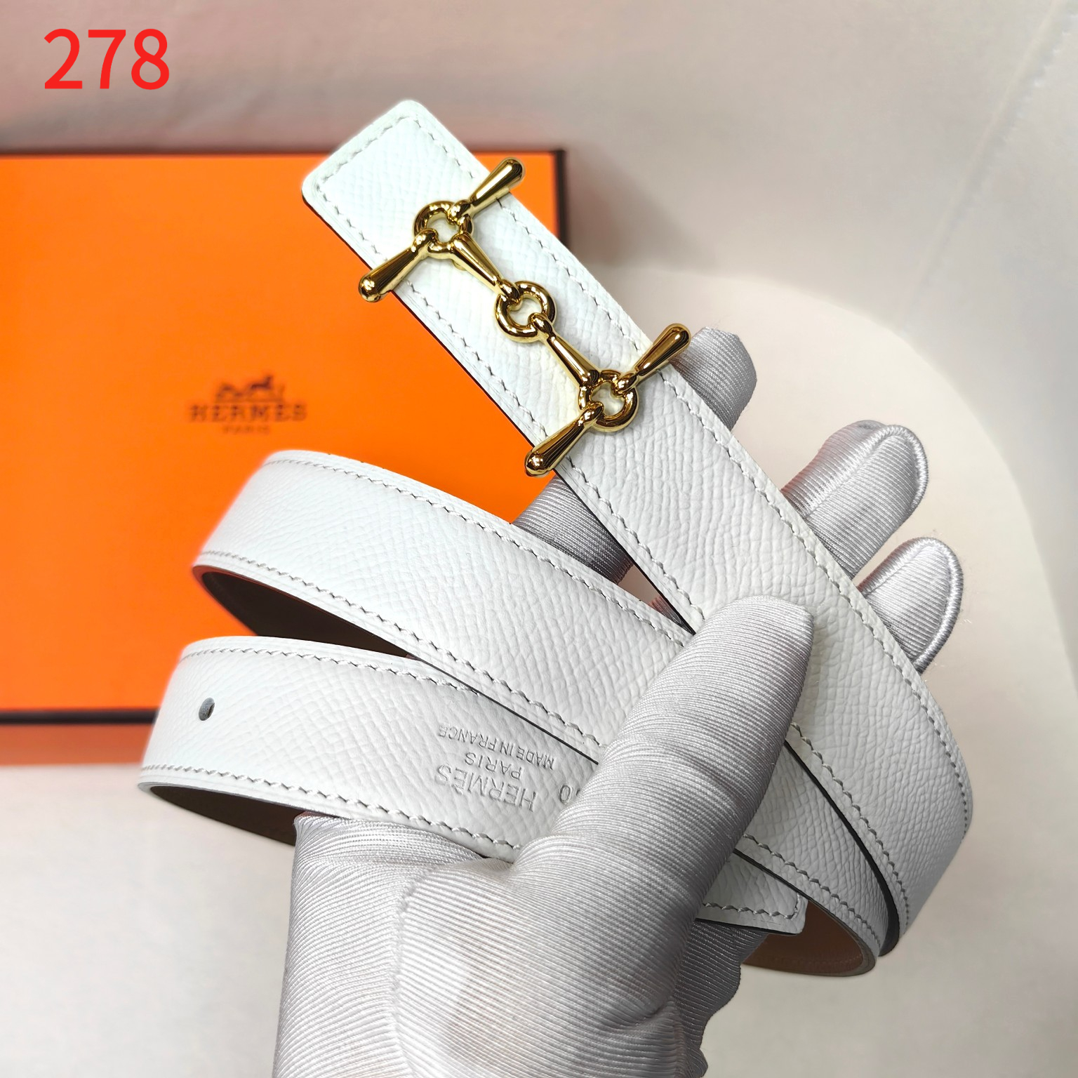 AAAA quality belt, 2.4cm wide, without box, HB71 277 278 - qinlai888