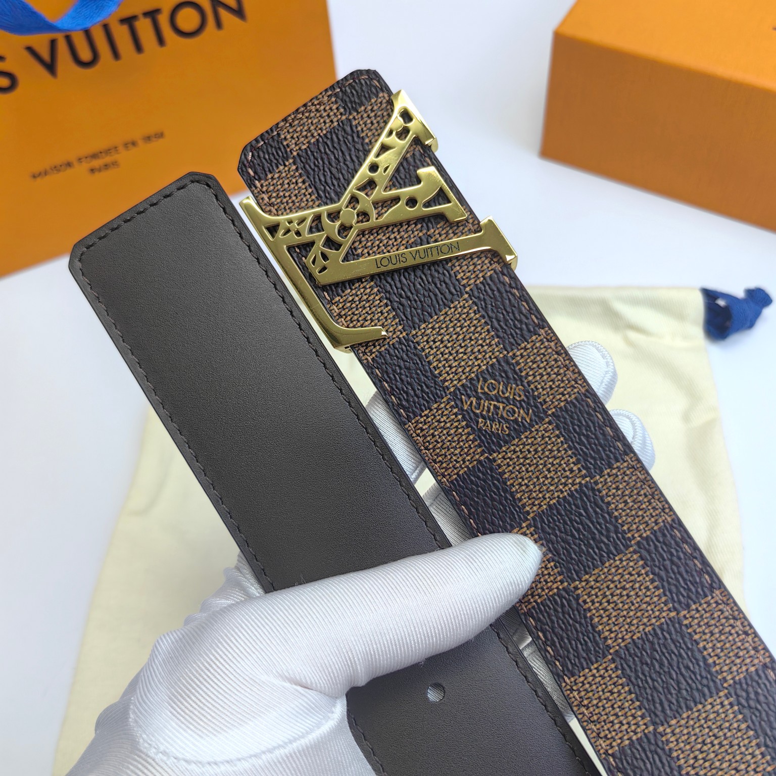 AAAA quality belt, 4.0cm wide, without box, LB71 268 269 270 271 272 273 - qinlai888