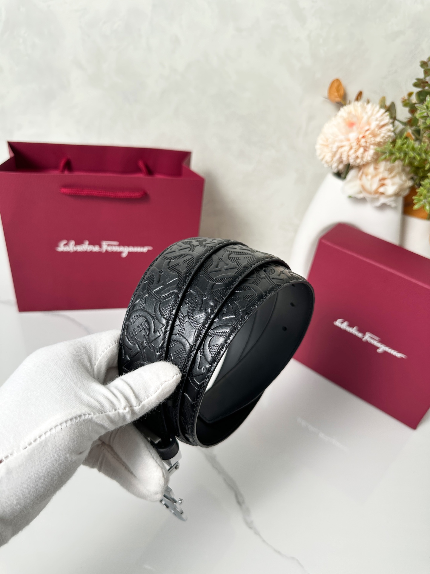 Other AAAA quality belt, 3.5cm wide, without box, FB71 258 259 - qinlai888