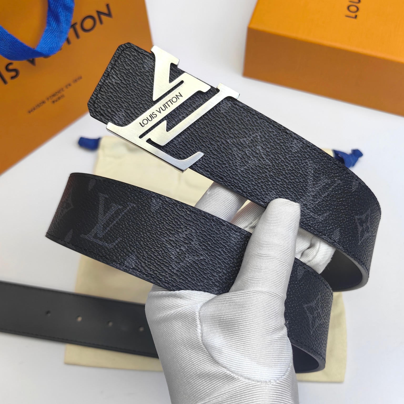 AAAA quality belt, 4.0cm wide, without box, LB71 268 269 270 271 272 273 - qinlai888