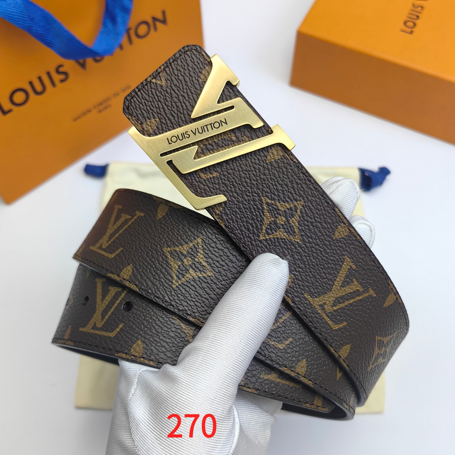 AAAA quality belt, 4.0cm wide, without box, LB71 268 269 270 271 272 273 - qinlai888