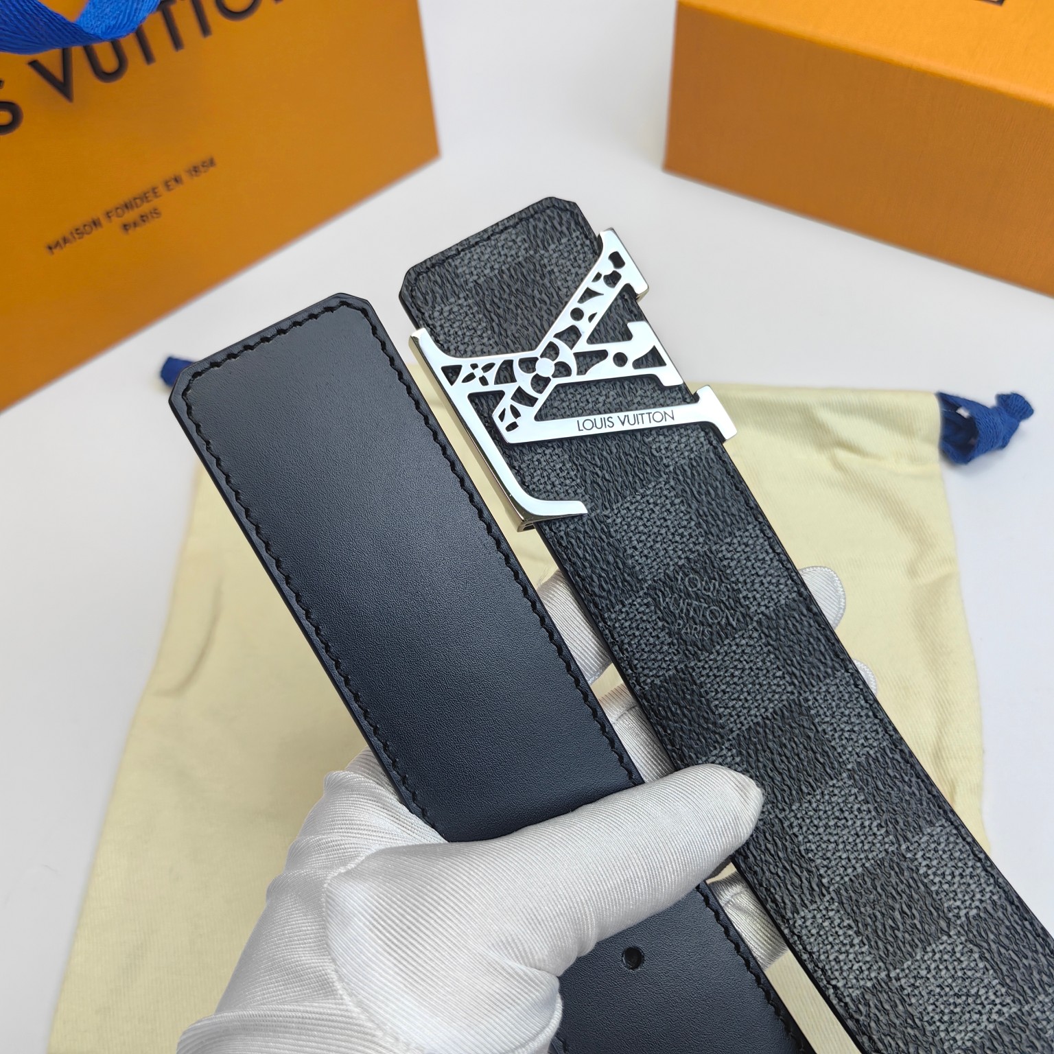 AAAA quality belt, 4.0cm wide, without box, LB71 268 269 270 271 272 273 - qinlai888