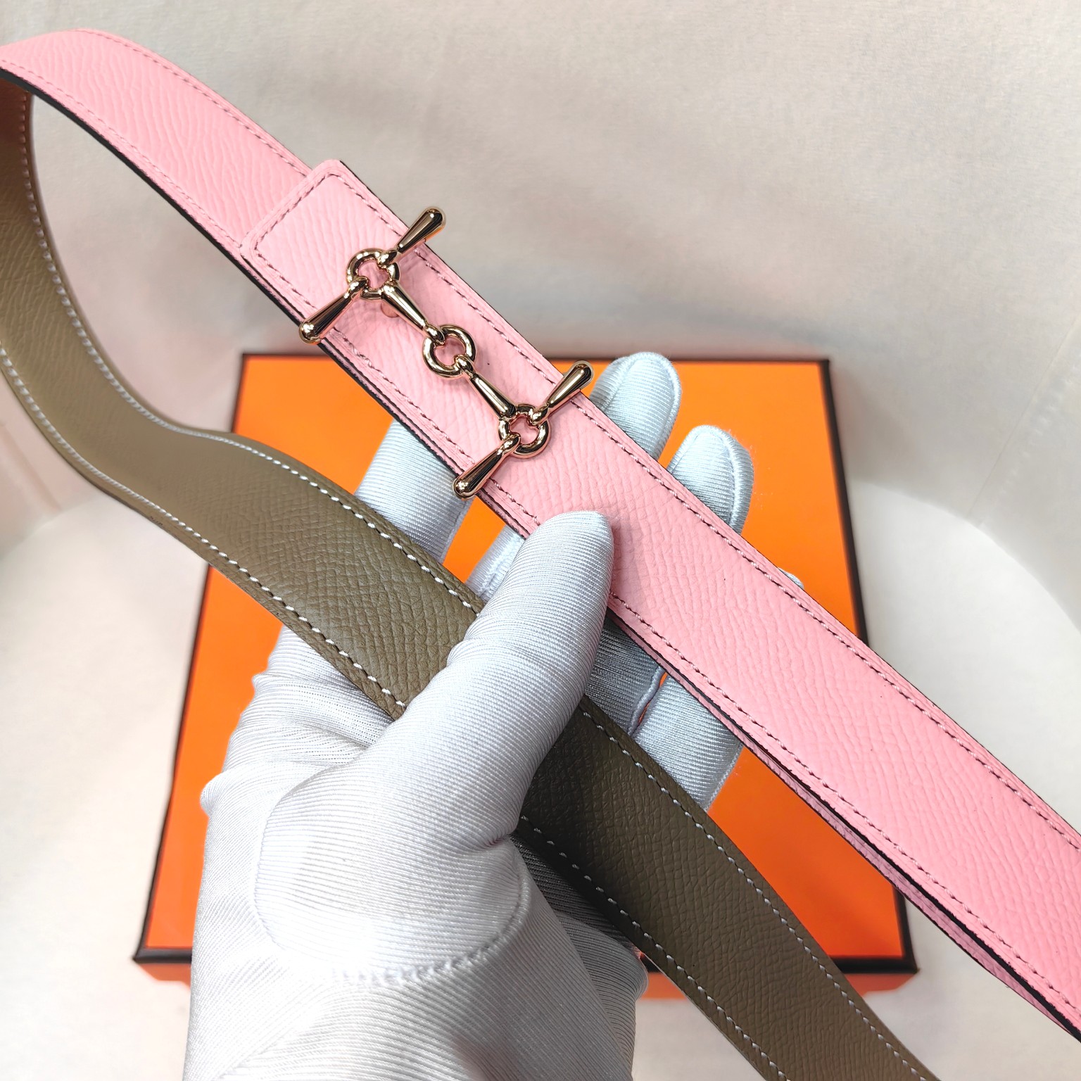 AAAA quality belt, 2.4cm wide, without box, HB71 277 278 - qinlai888