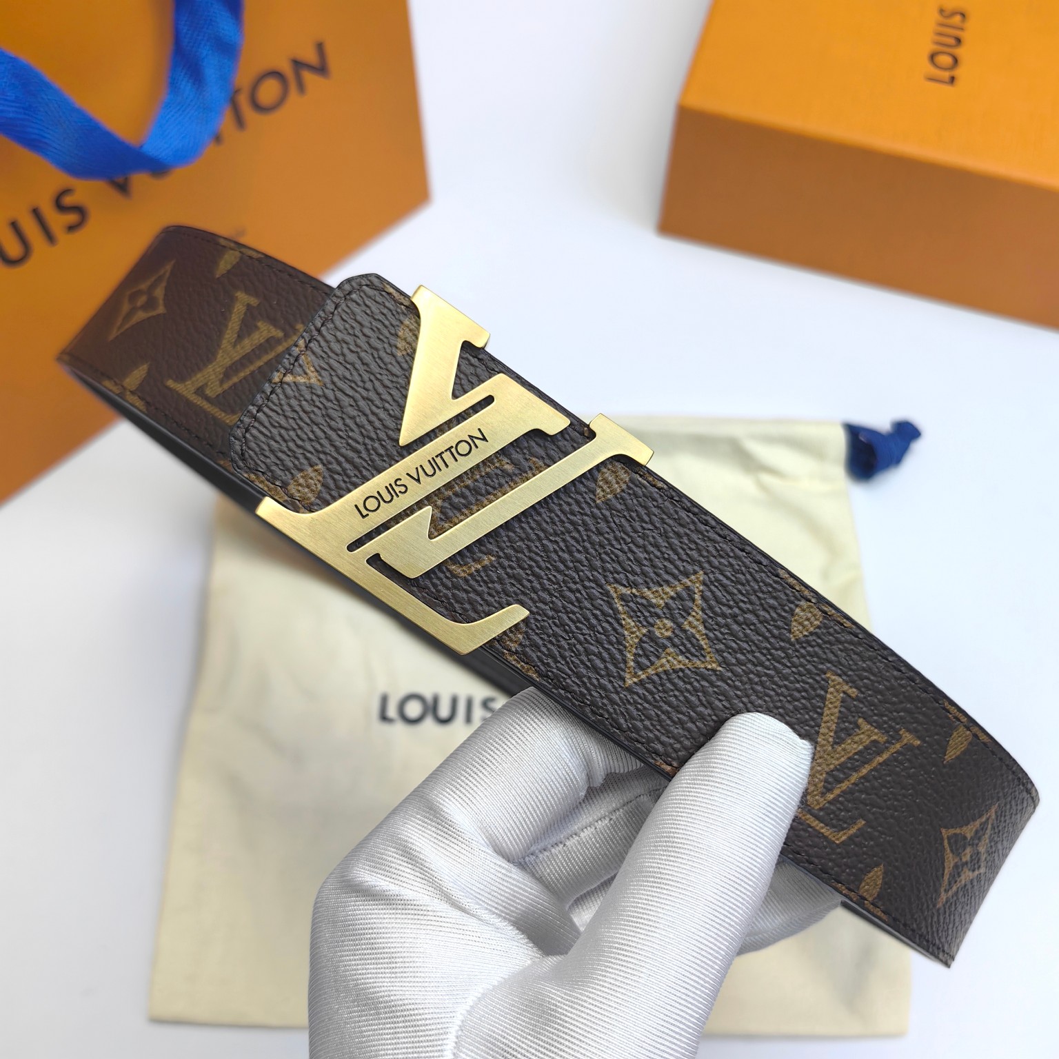 AAAA quality belt, 4.0cm wide, without box, LB71 268 269 270 271 272 273 - qinlai888