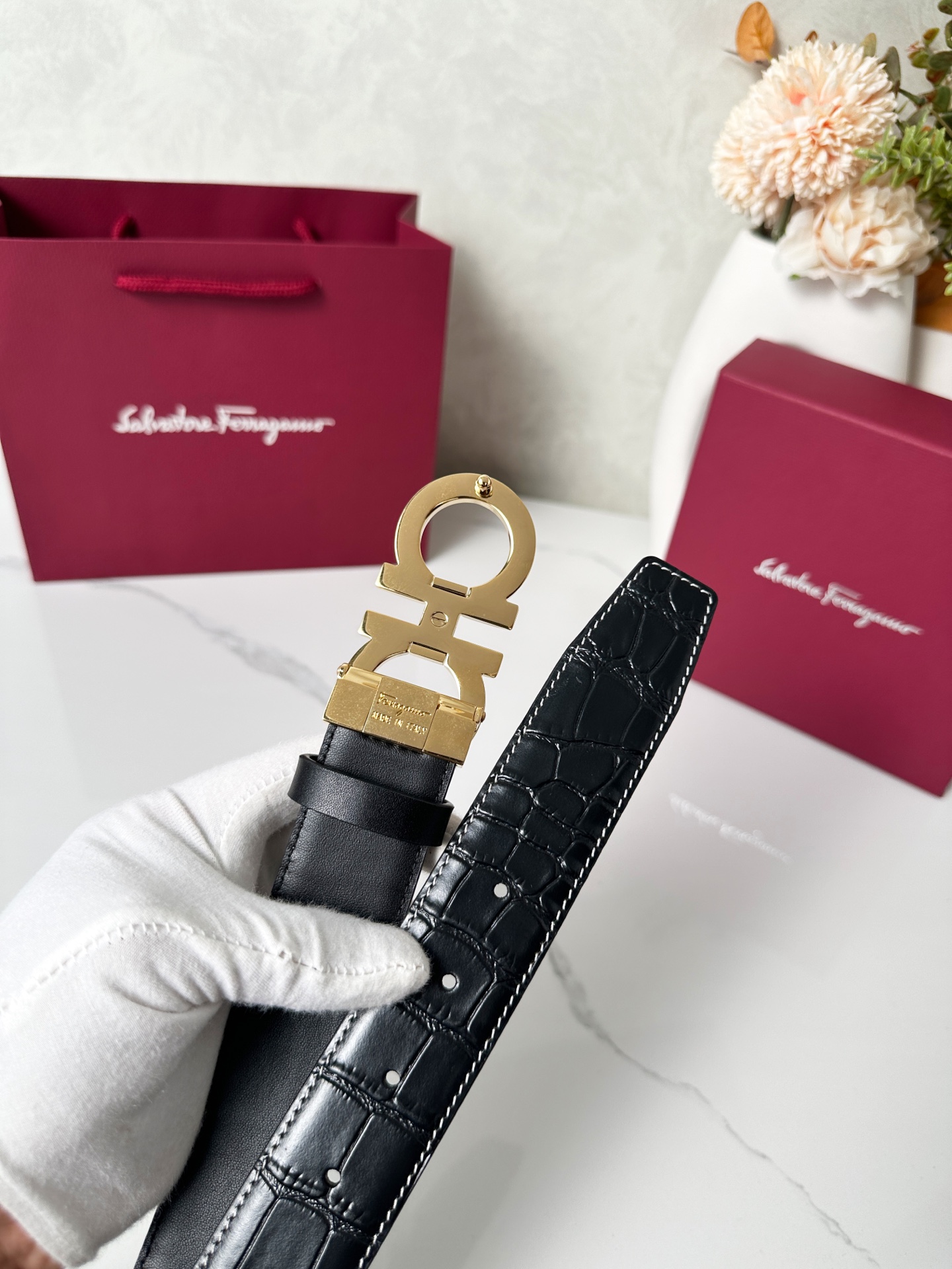 Other AAAA quality belt, 3.5cm wide, without box, FB71 258 259 - qinlai888