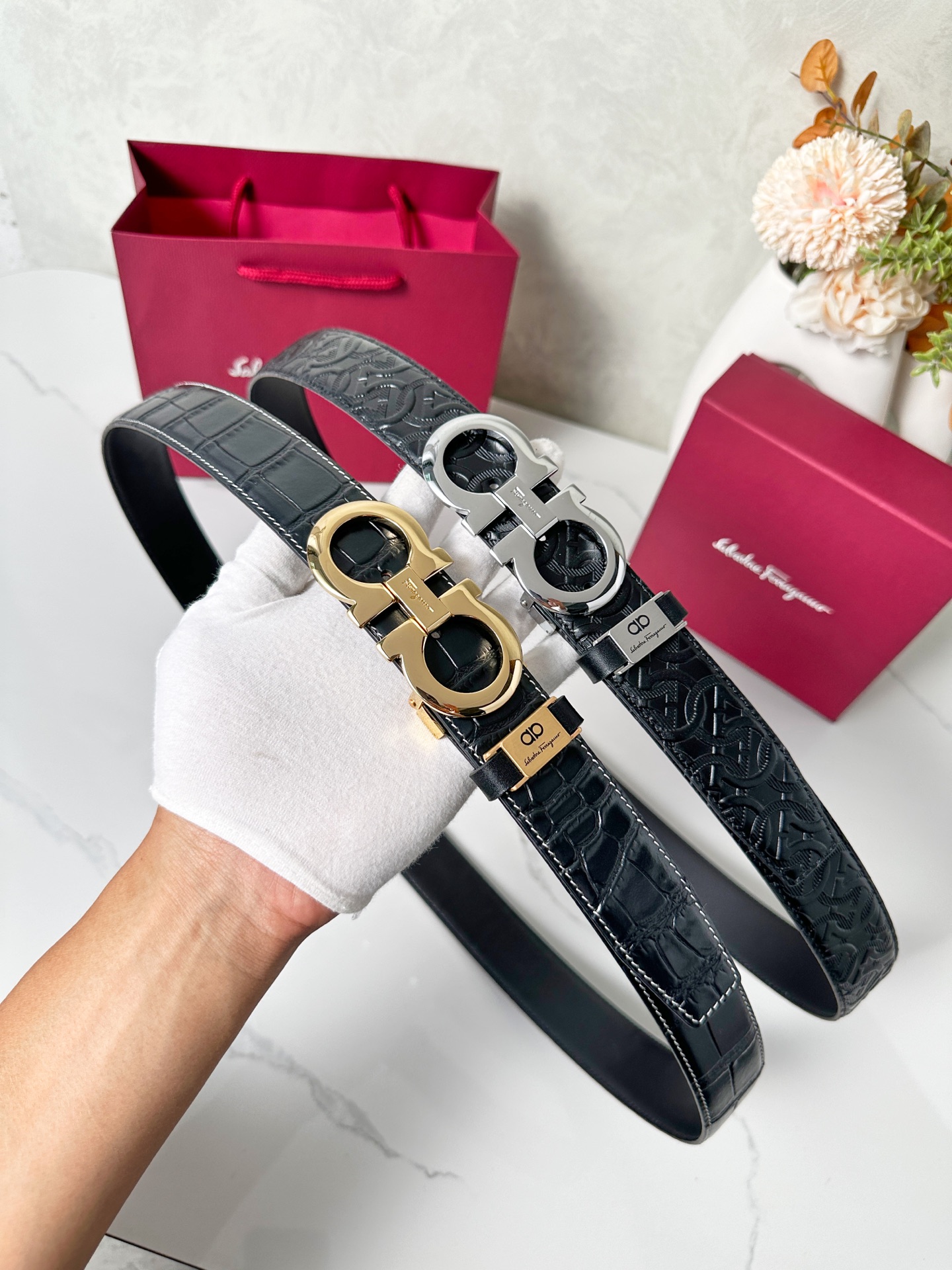 Other AAAA quality belt, 3.5cm wide, without box, FB71 258 259 - qinlai888