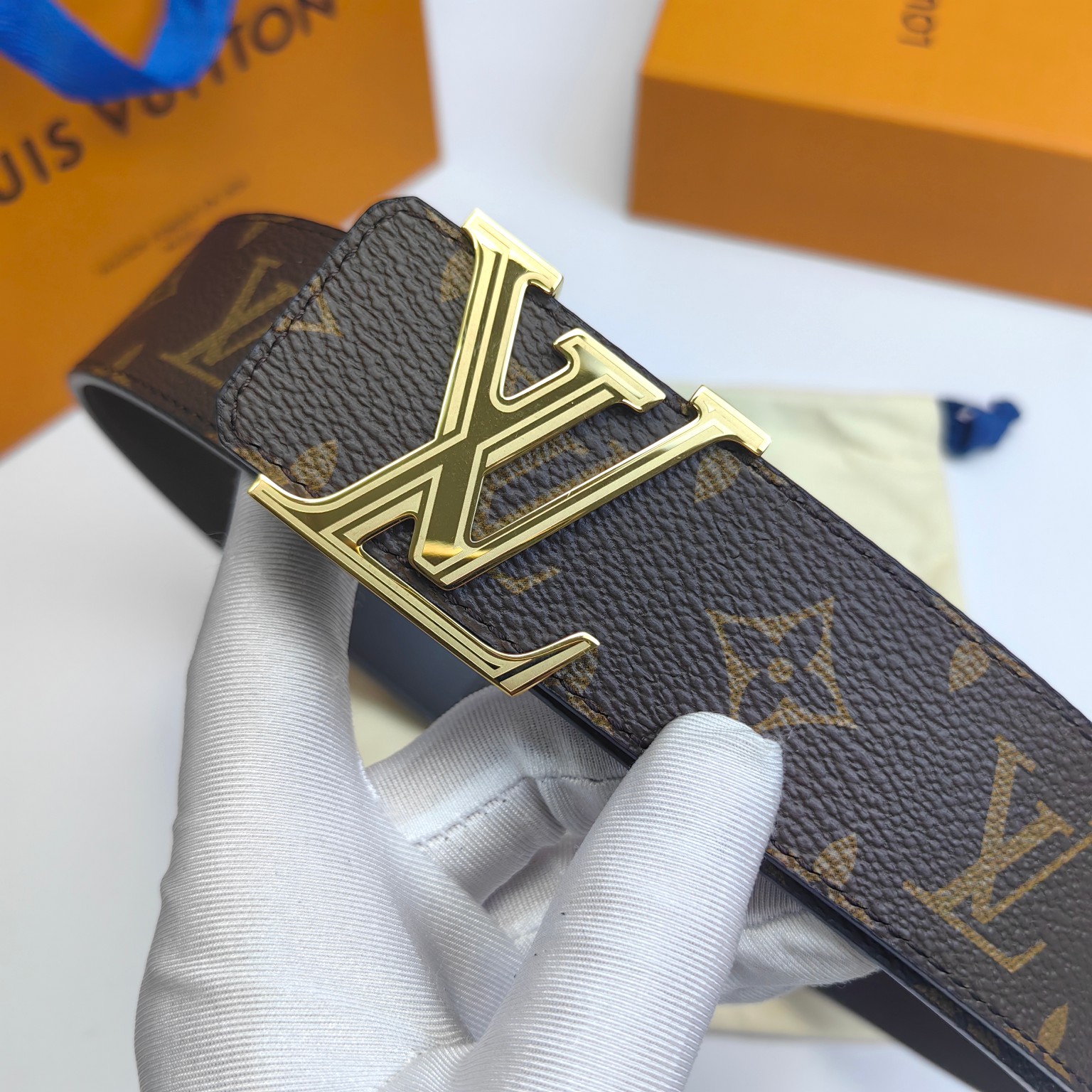 AAAA quality belt, 4.0cm wide, without box, LB71 268 269 270 271 272 273 - qinlai888