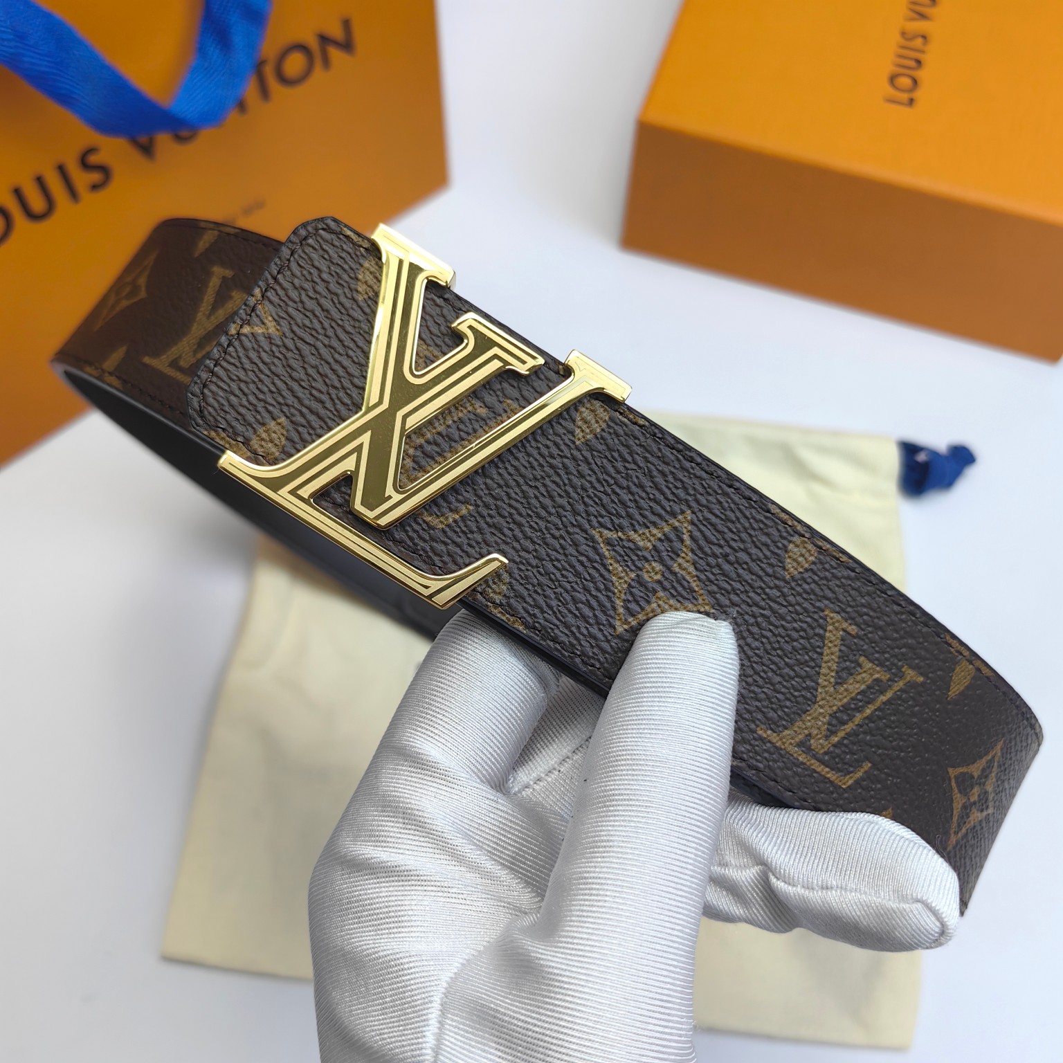 AAAA quality belt, 4.0cm wide, without box, LB71 268 269 270 271 272 273 - qinlai888