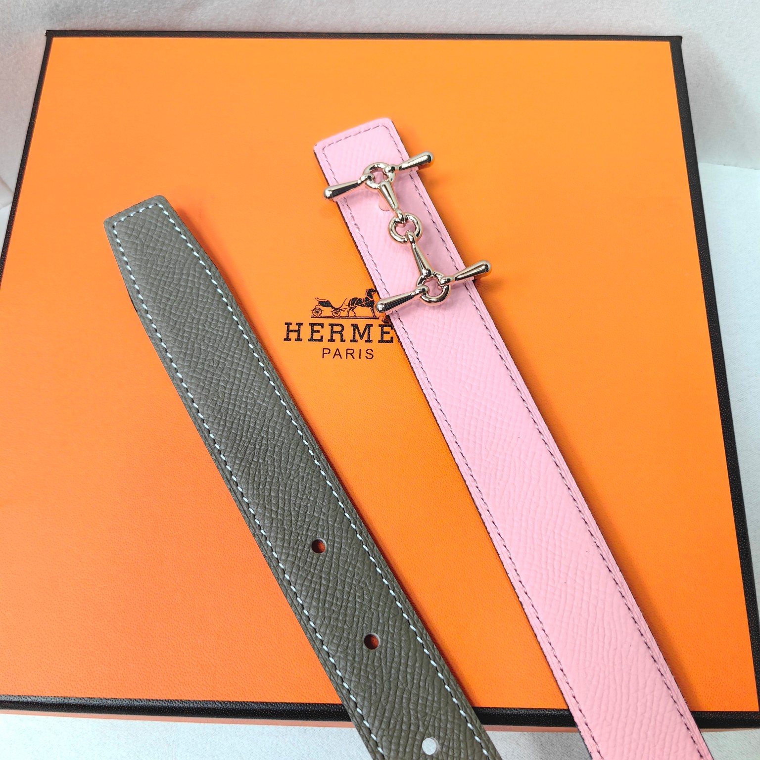 AAAA quality belt, 2.4cm wide, without box, HB71 277 278 - qinlai888