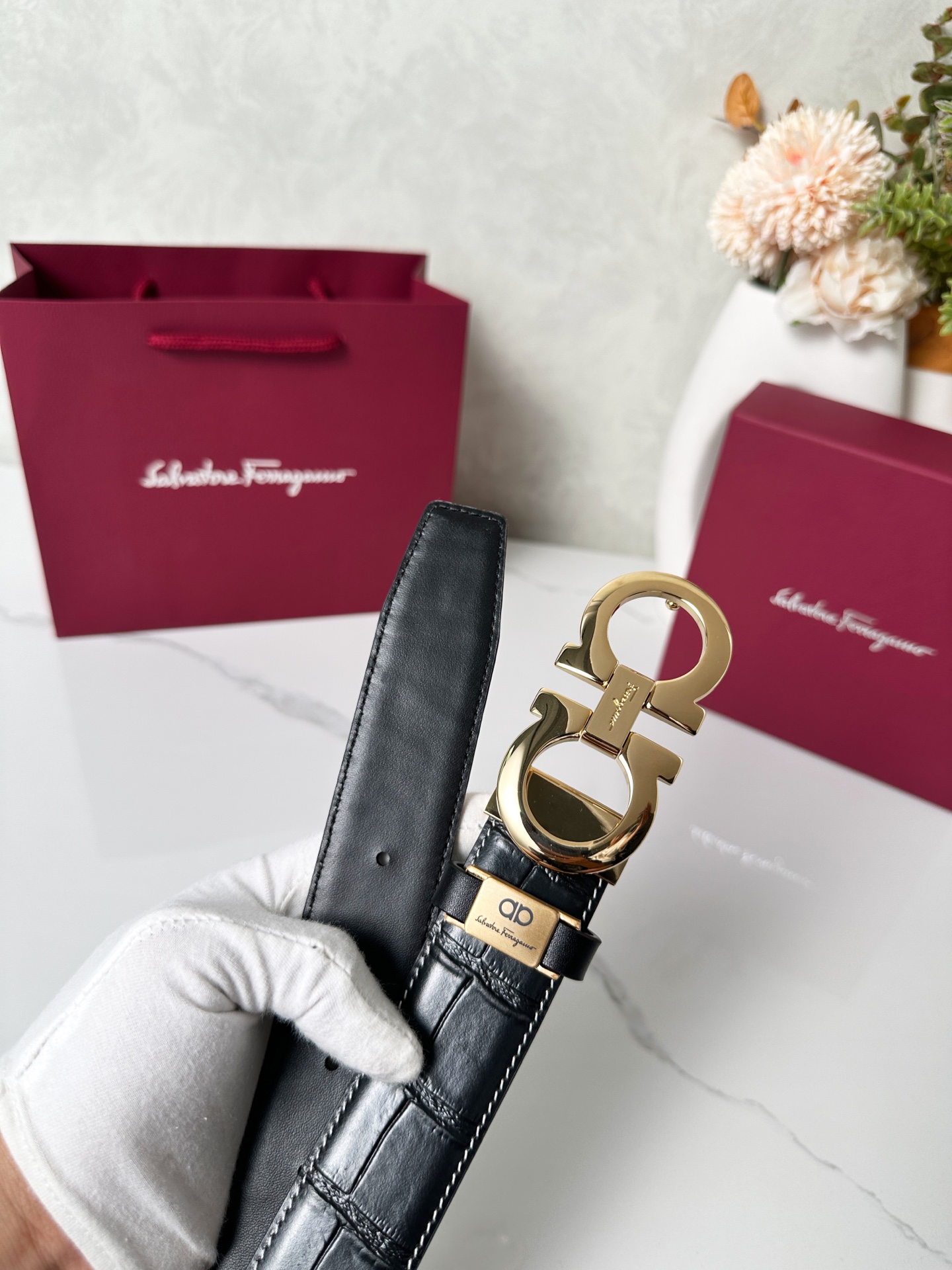 Other AAAA quality belt, 3.5cm wide, without box, FB71 258 259 - qinlai888