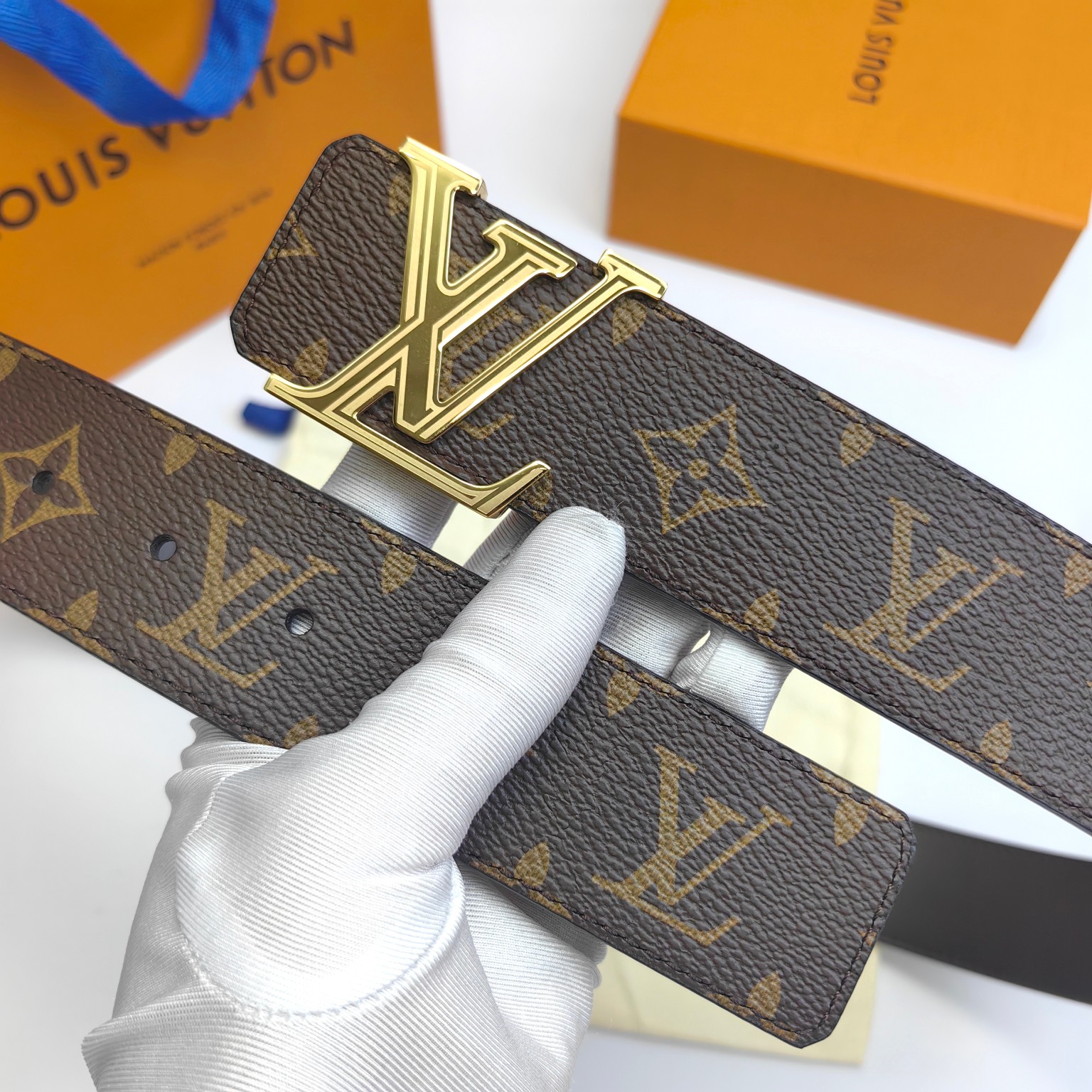 AAAA quality belt, 4.0cm wide, without box, LB71 268 269 270 271 272 273 - qinlai888