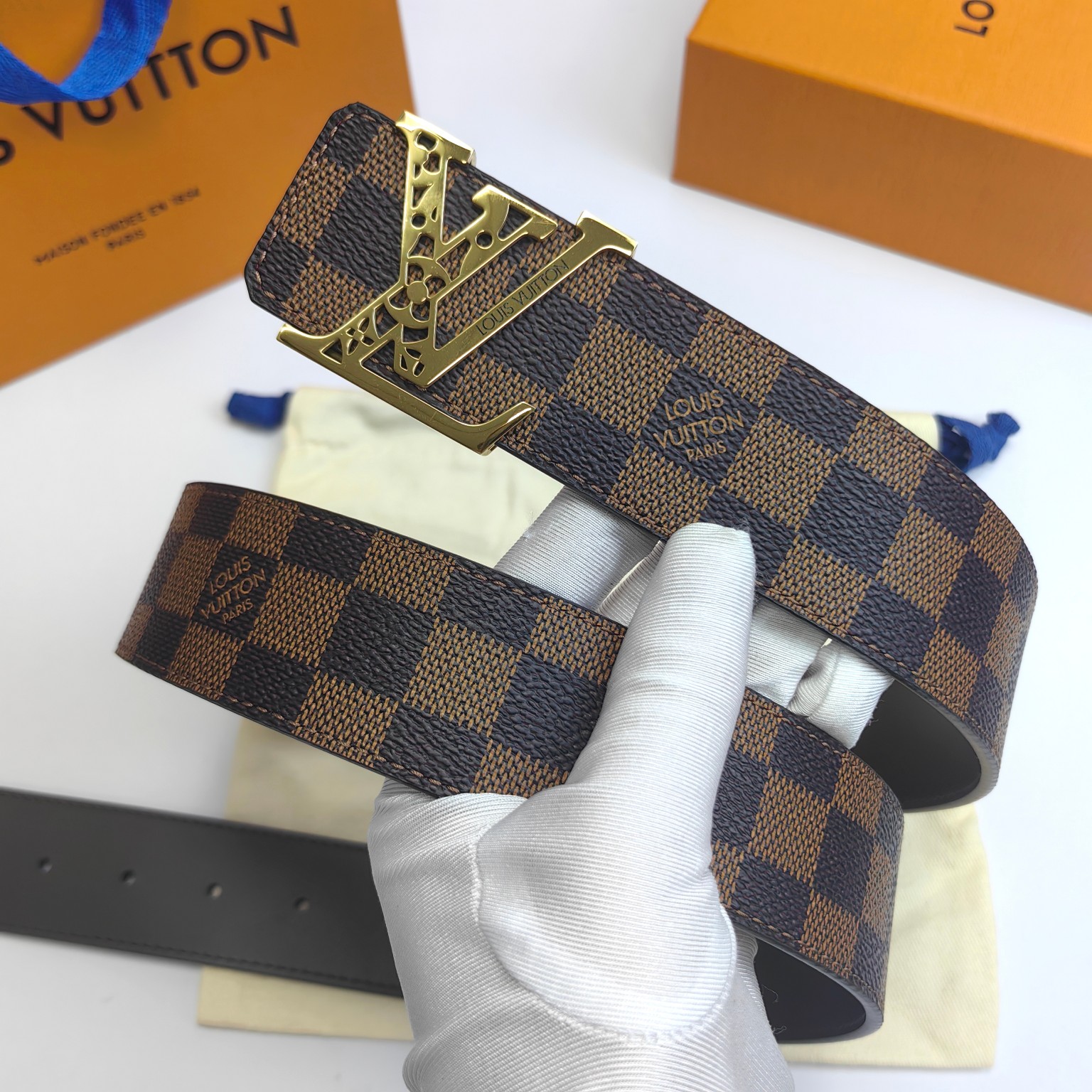 AAAA quality belt, 4.0cm wide, without box, LB71 268 269 270 271 272 273 - qinlai888