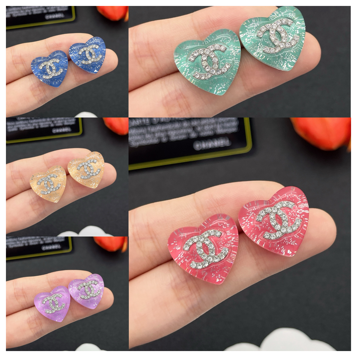 Earring jewelry, no box, JC19 4226 4227 4228 4229 4230 - qinlai888