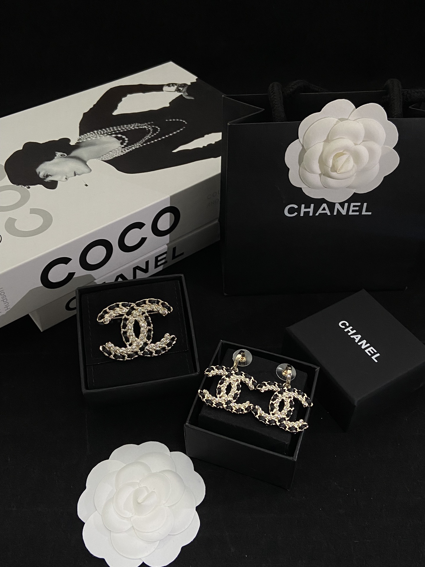 Brooch&Earring jewelry, no box, JC18 4270 4271 - qinlai888