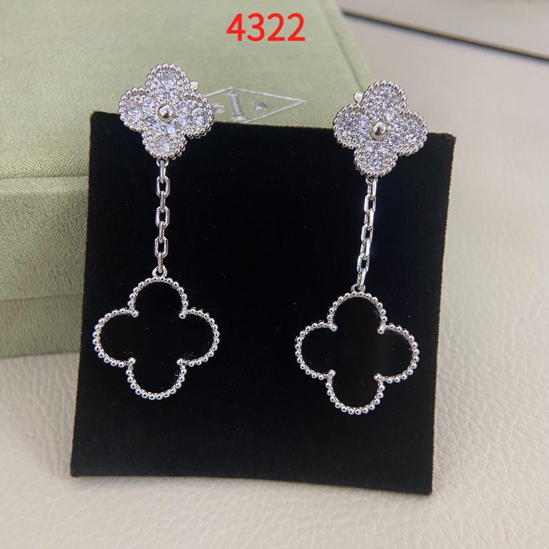 Earring jewelry, no box, J*V25 4322 4323 4324 4325 4326 4327 - qinlai888