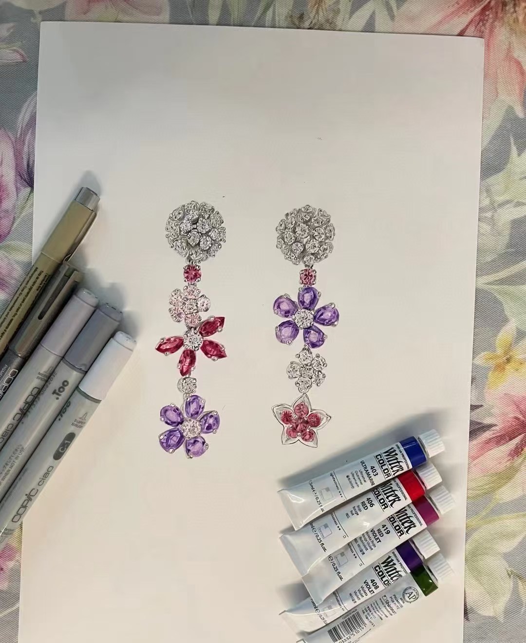 Earring jewelry, no box, J*V39 4311 - qinlai888