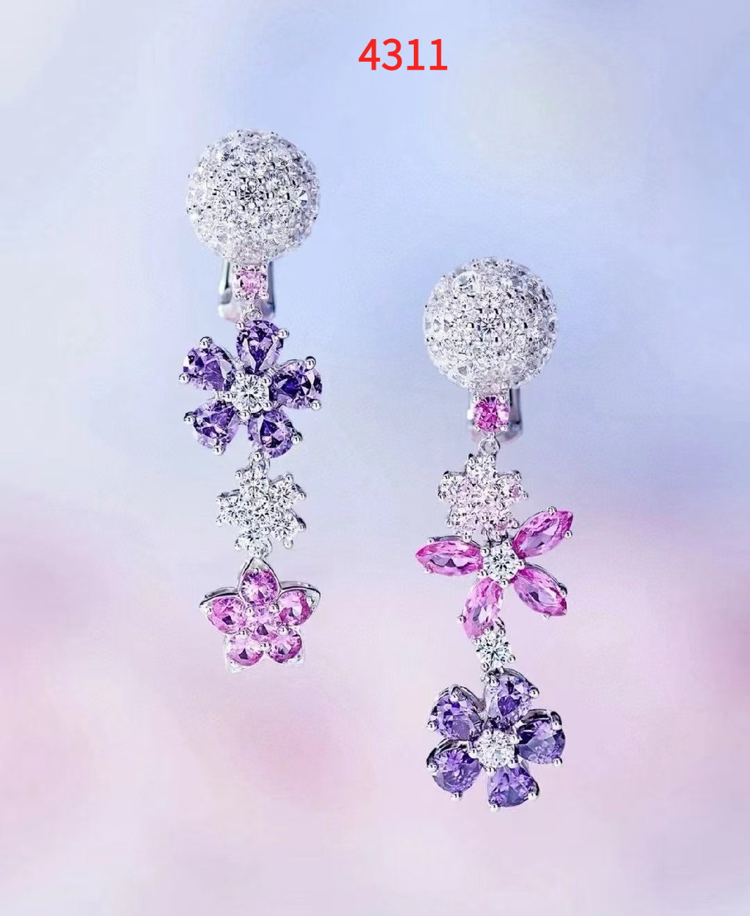 Earring jewelry, no box, J*V39 4311 - qinlai888