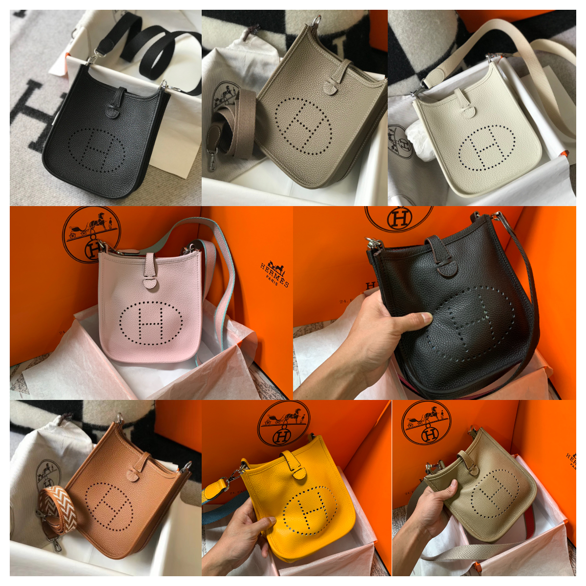 AA Quality Bag, No Box, Size: 17cm, BH144 602 603 604 605 606 607 608 609 - qinlai888