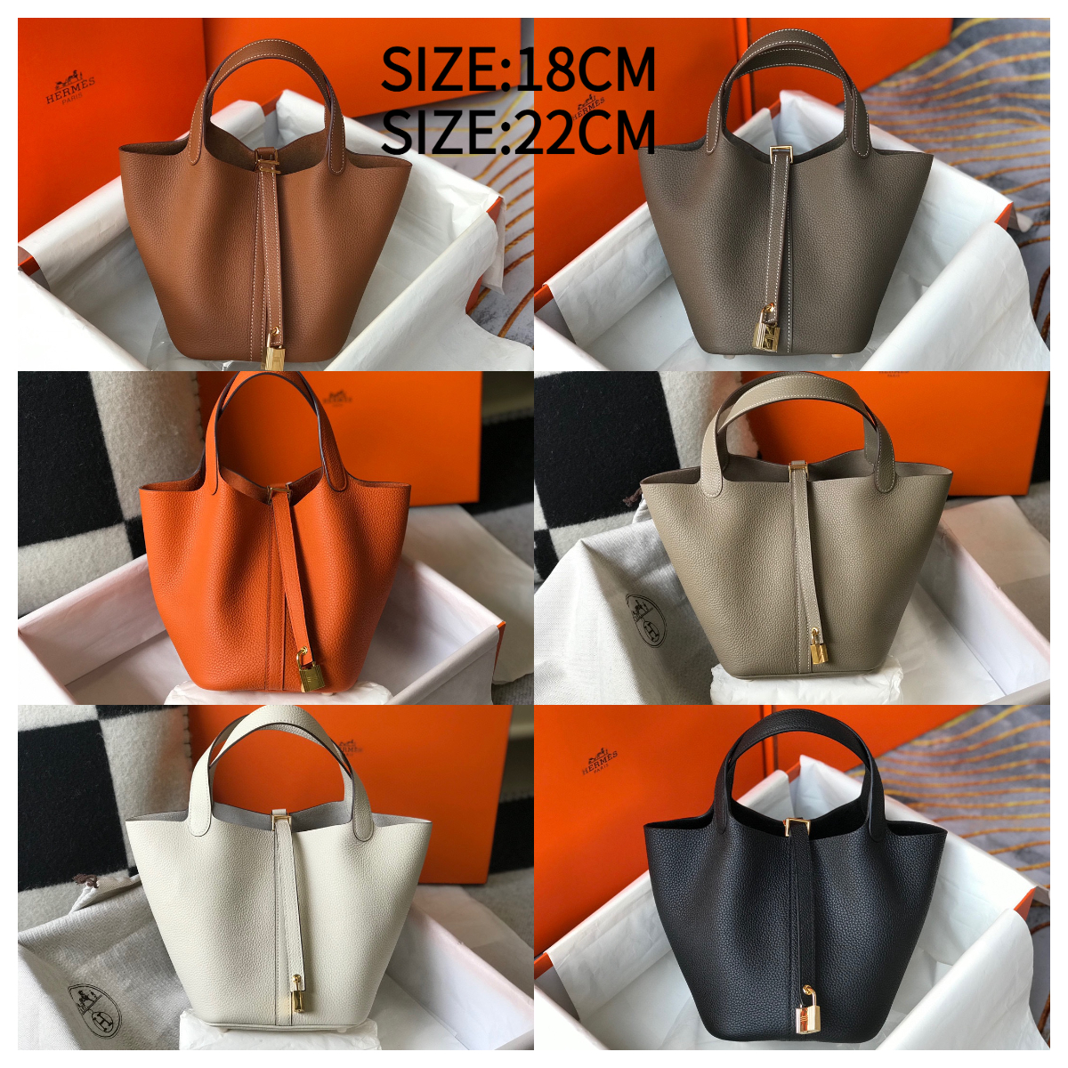 AAA Quality Bag, No Box, Size: 18cm, BH142 577 578 579 580 581 582 Size: 22cm, BH144 583 584 585 586 587 588 - qinlai888