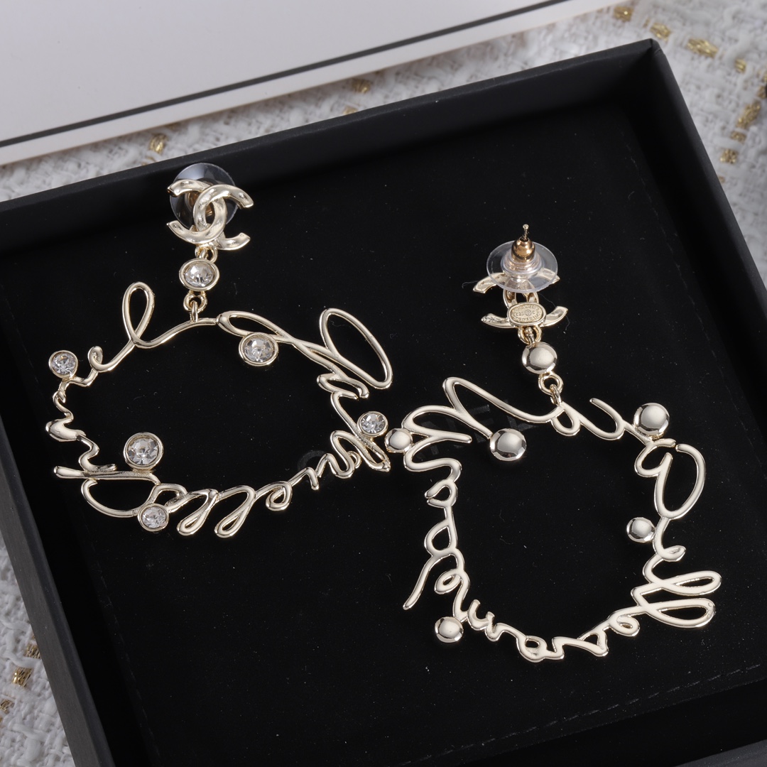 Earring jewelry, no box, JC18 4389 - qinlai888