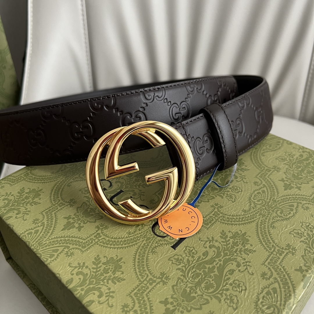 AAAA quality belt, 3.8cm wide, without box, GB60 294 295 - qinlai888