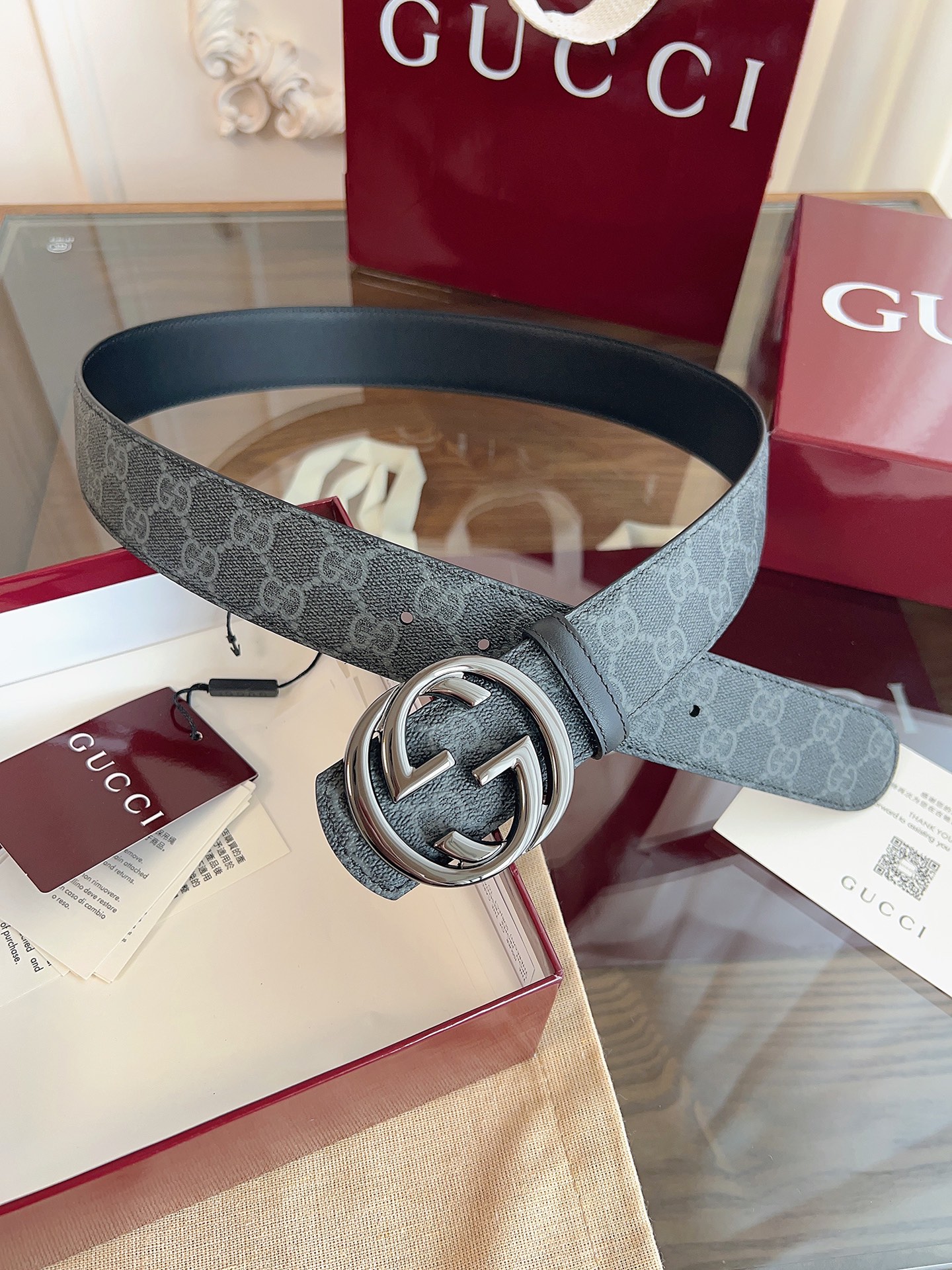 AAAA quality belt,4.0cm wide, without box, GB60 306 307 308 - qinlai888