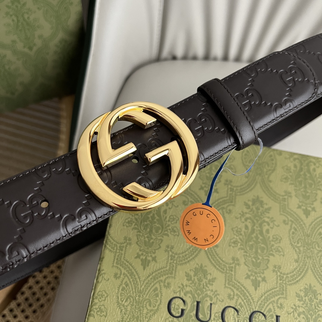 AAAA quality belt, 3.8cm wide, without box, GB60 294 295 - qinlai888